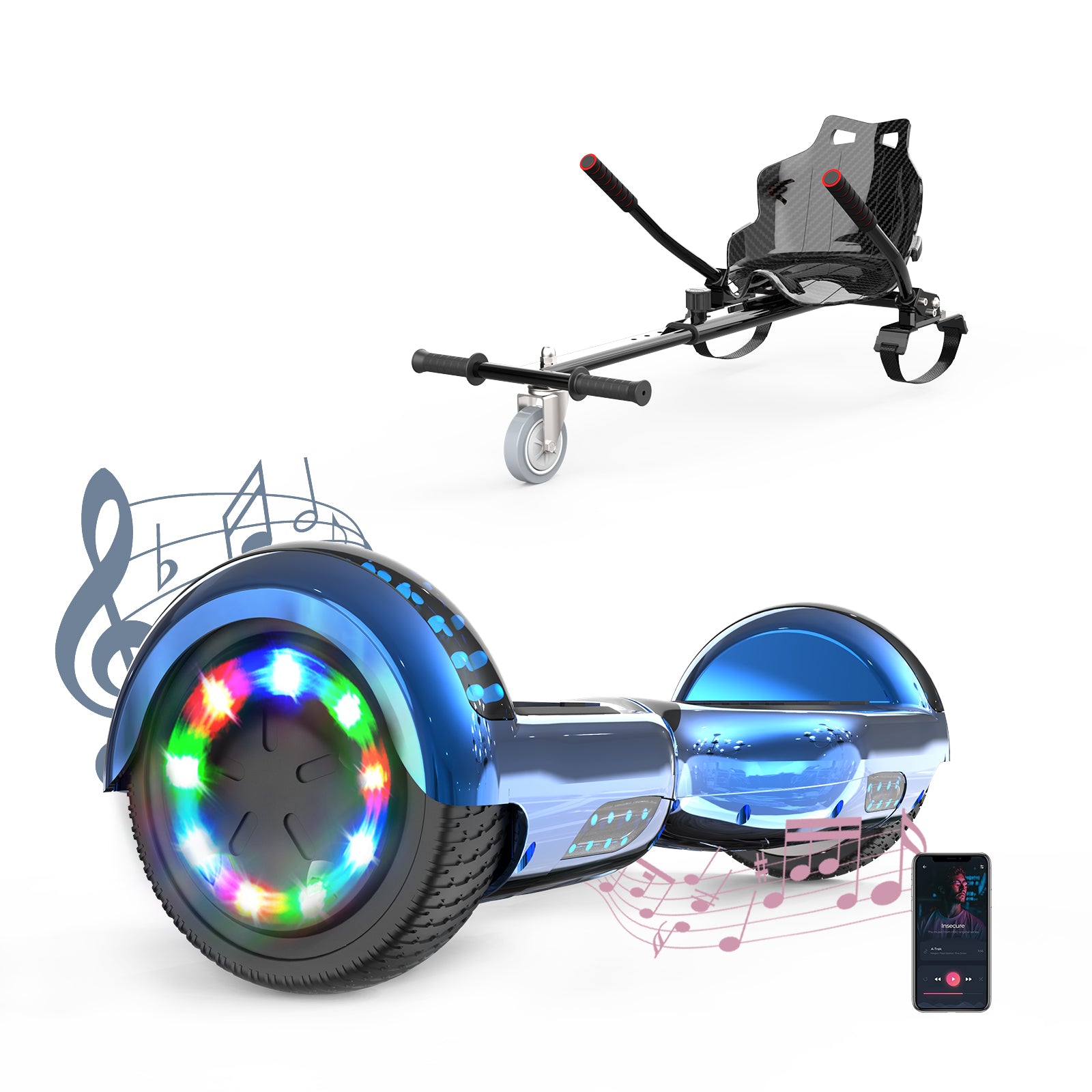 RCB JD6 6,5-Zoll-Hoverboard + KT