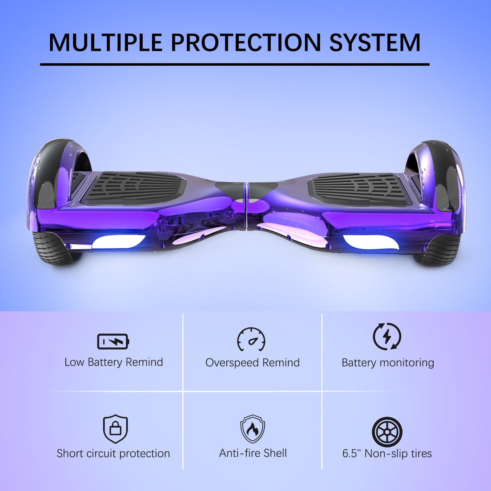 RCB JD6 6,5-Zoll-Hoverboard + KT