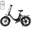 Bicicleta eléctrica plegable RCB RK6 Fat Tire (RCB APP E BIKE)