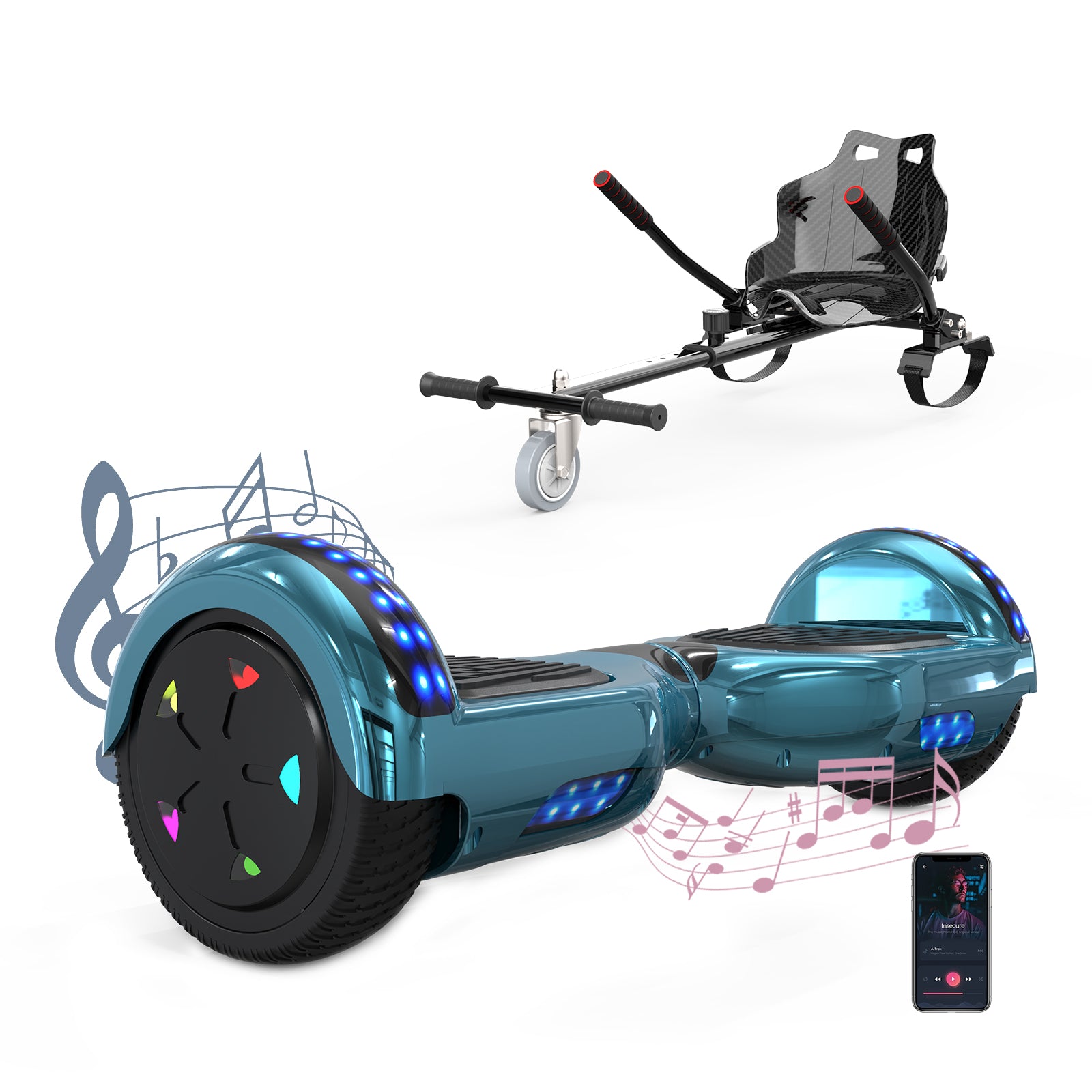 RCB JD6 6,5-Zoll-Hoverboard + KT