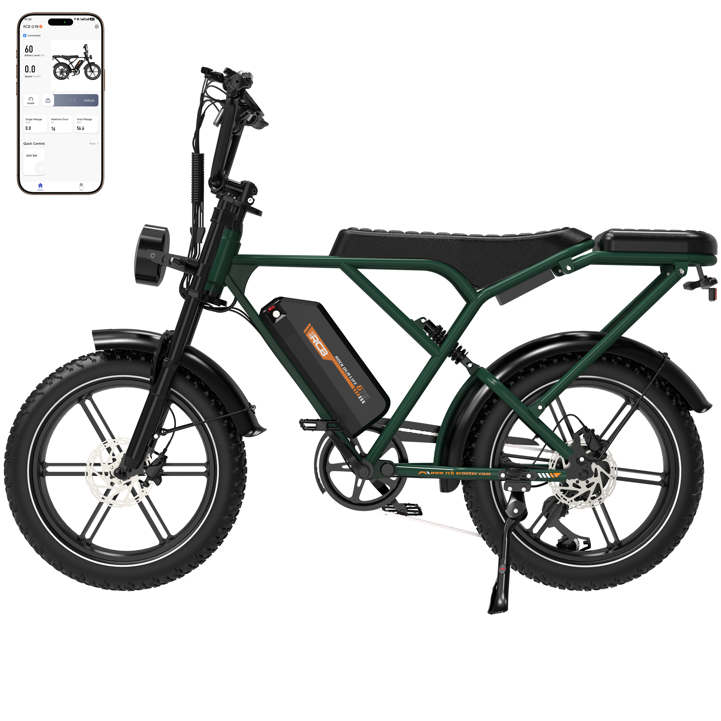 RCB G19 Electric Bike for Adults(RCB E BIKE)