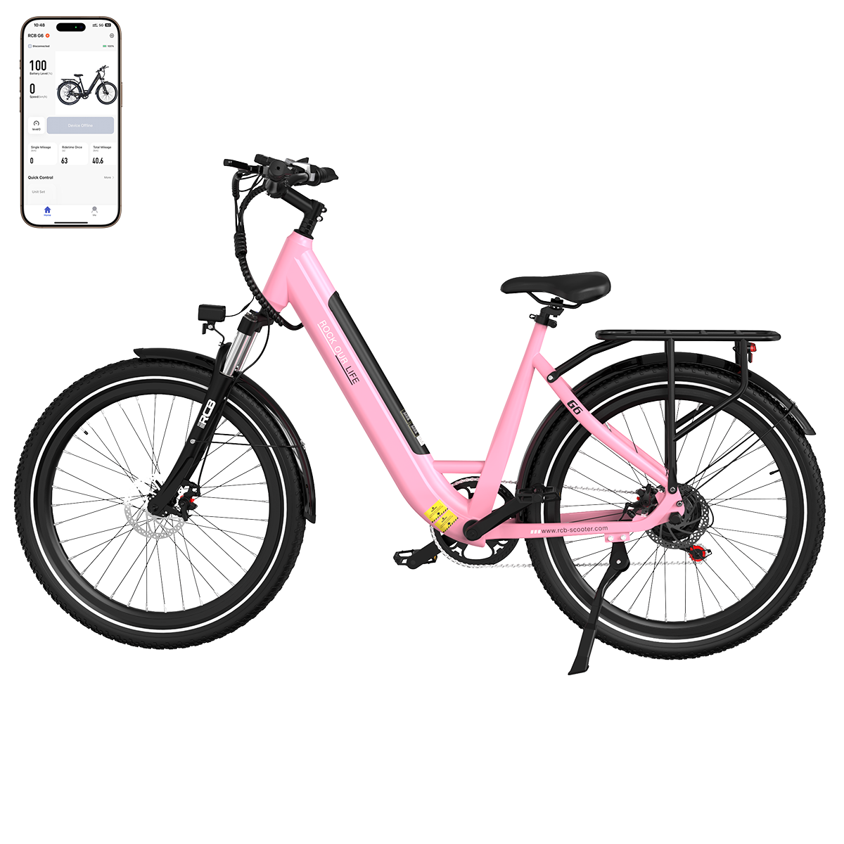 RCB G6 Electric Bike for Adults(RCB APP&NFC E BIKE)
