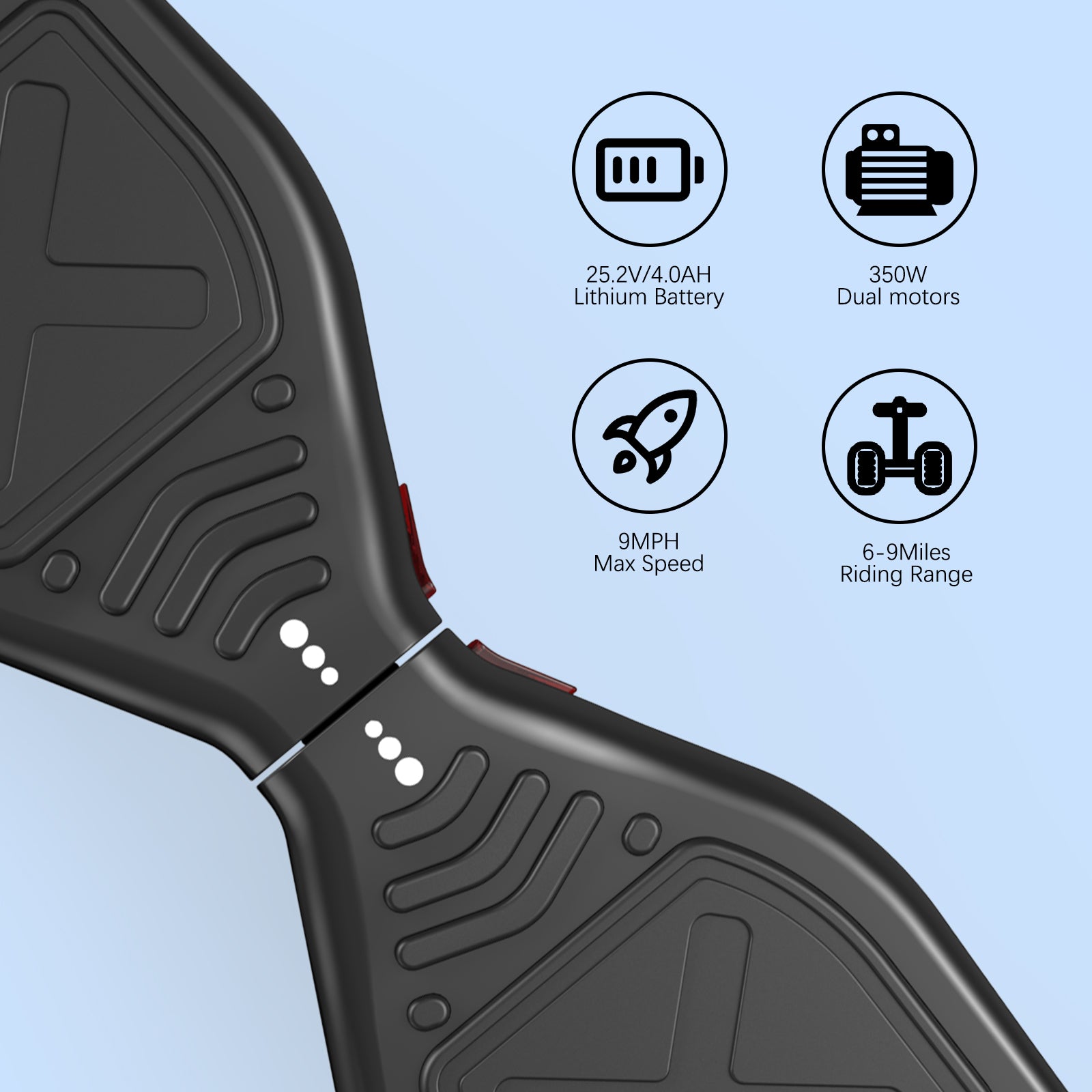 RCB HM6 Hoverboard + KT