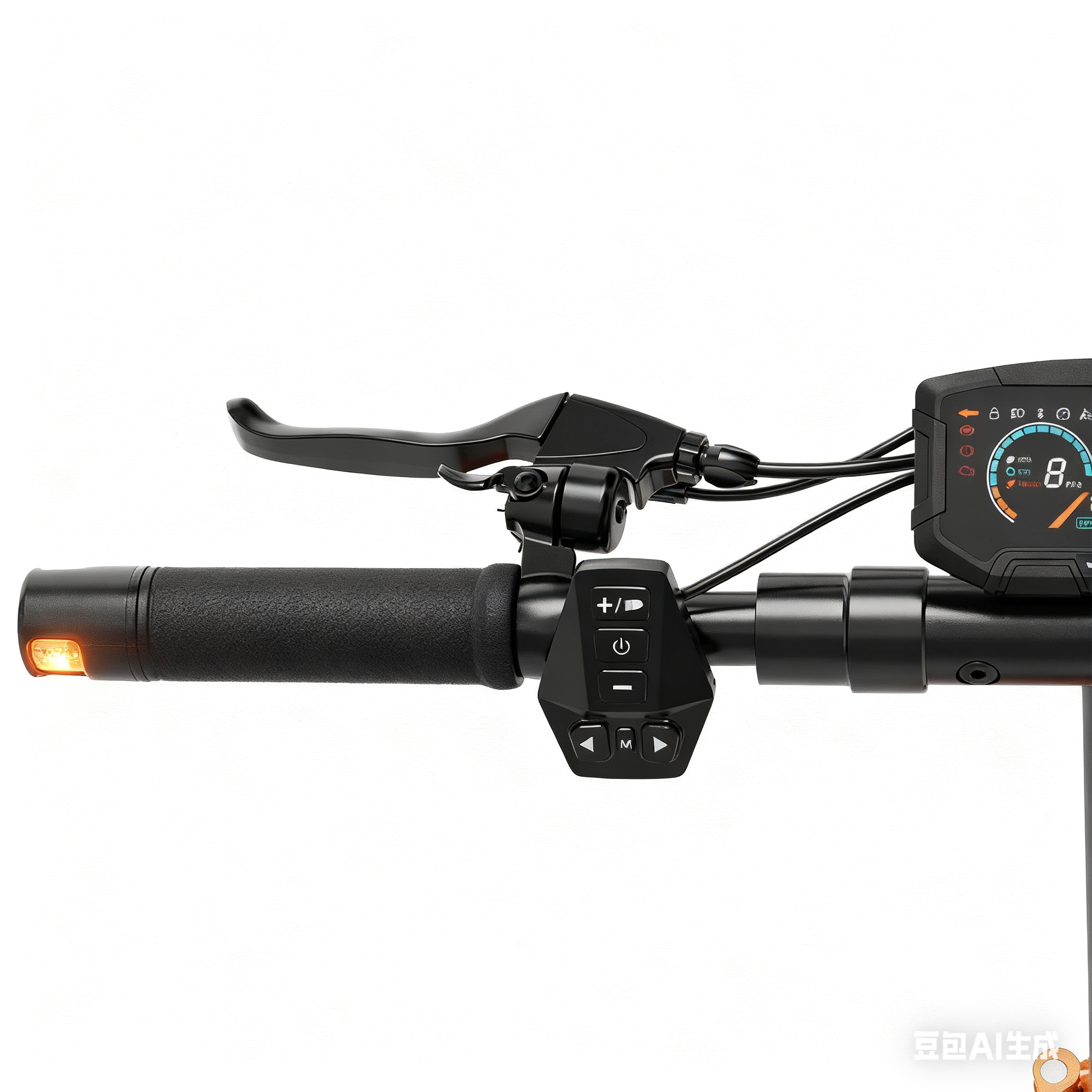 Scooter ultra électrique RCB D7 EU (vitesse de sortie 45KMH + crête 1600W + NFC + clignotant)