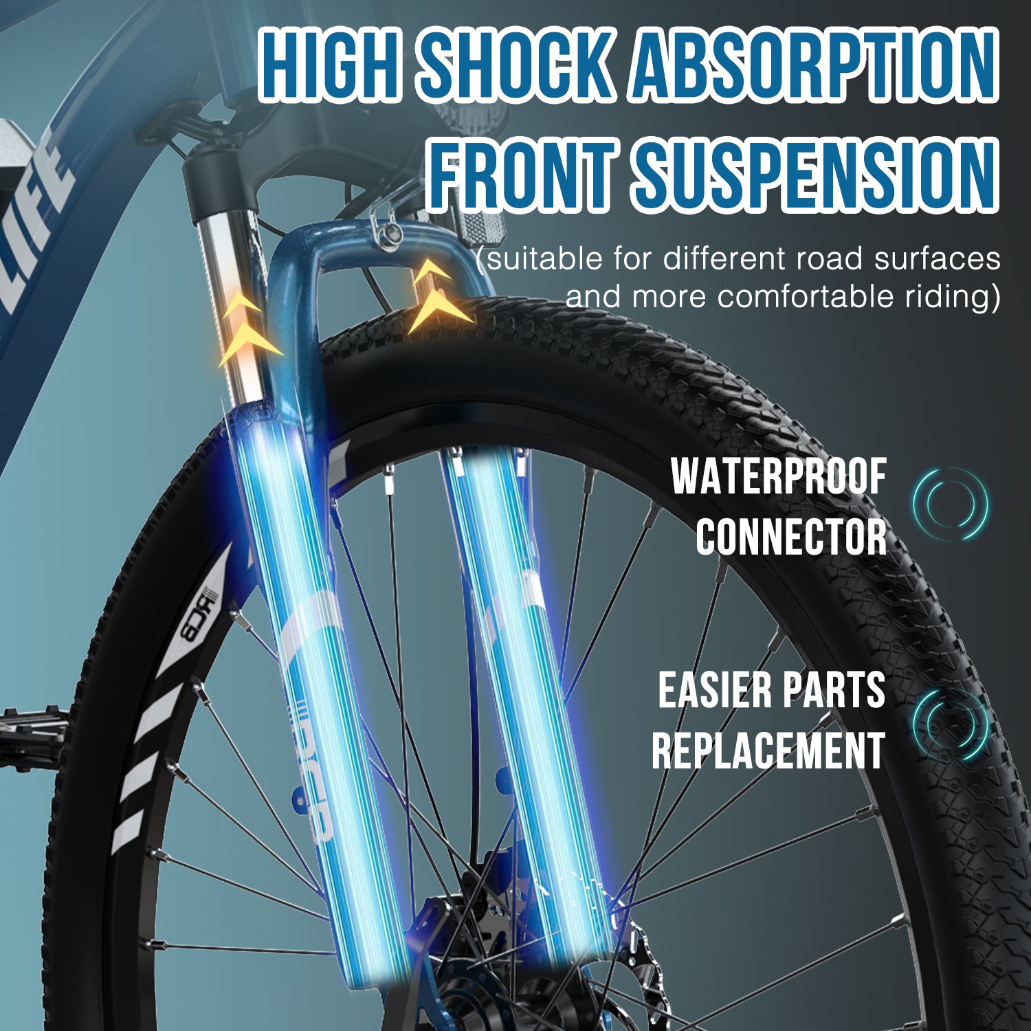 RCB RK15 Elektrofahrrad für Erwachsene (RCB APP E BIKE)