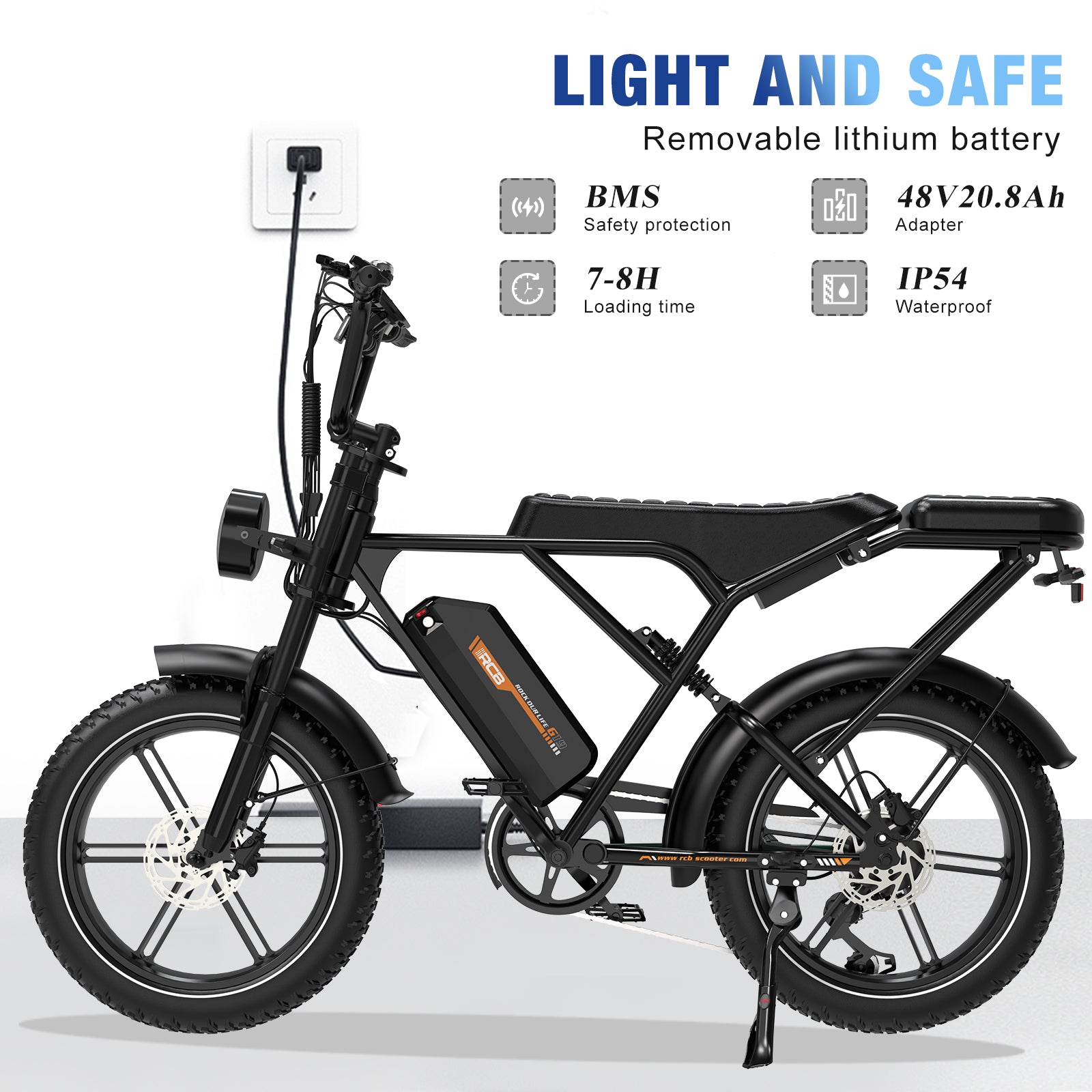 RCB G19 Electric Bike for Adults(RCB E BIKE)