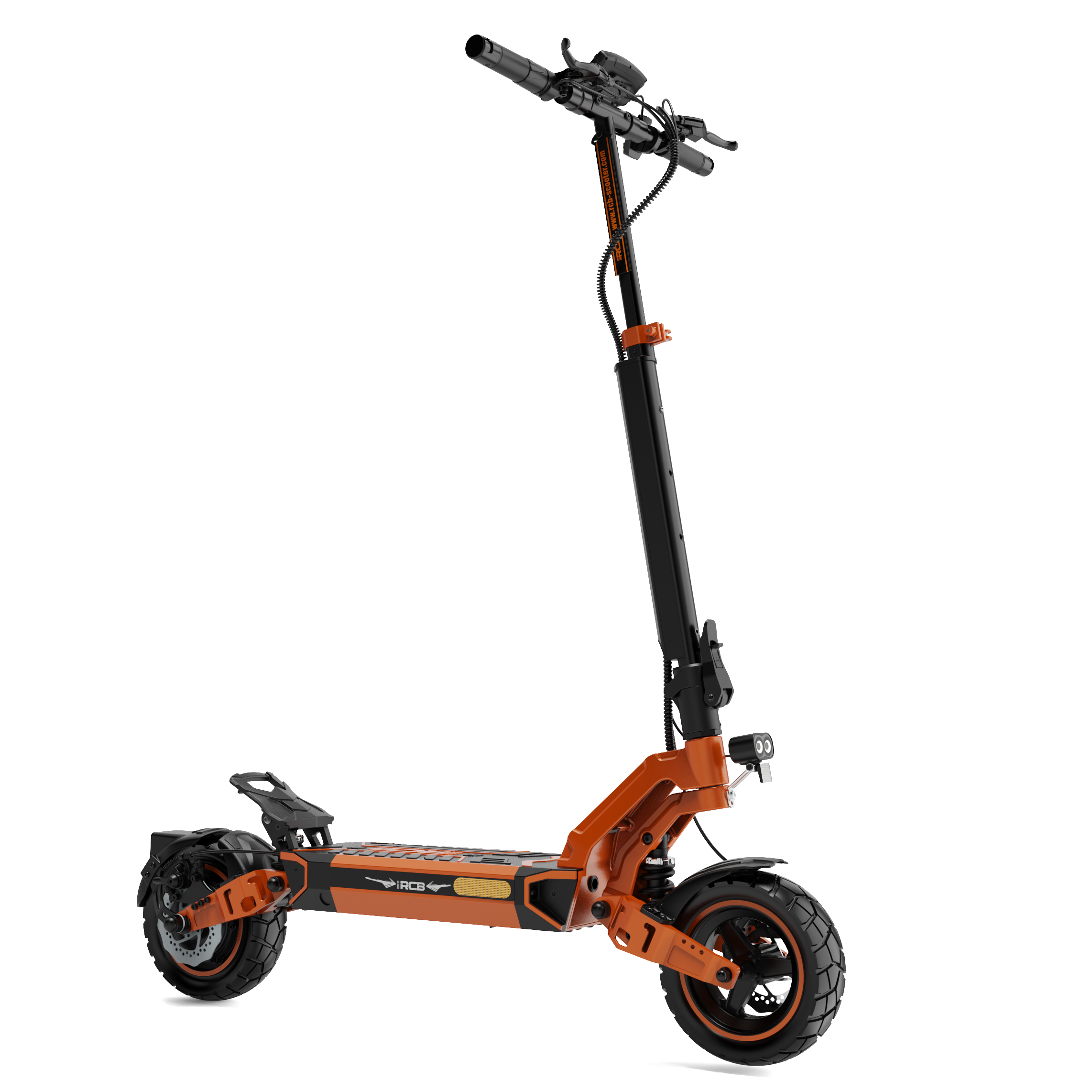 Scooter ultra électrique RCB D7 EU (vitesse de sortie 45KMH + crête 1600W + NFC + clignotant)