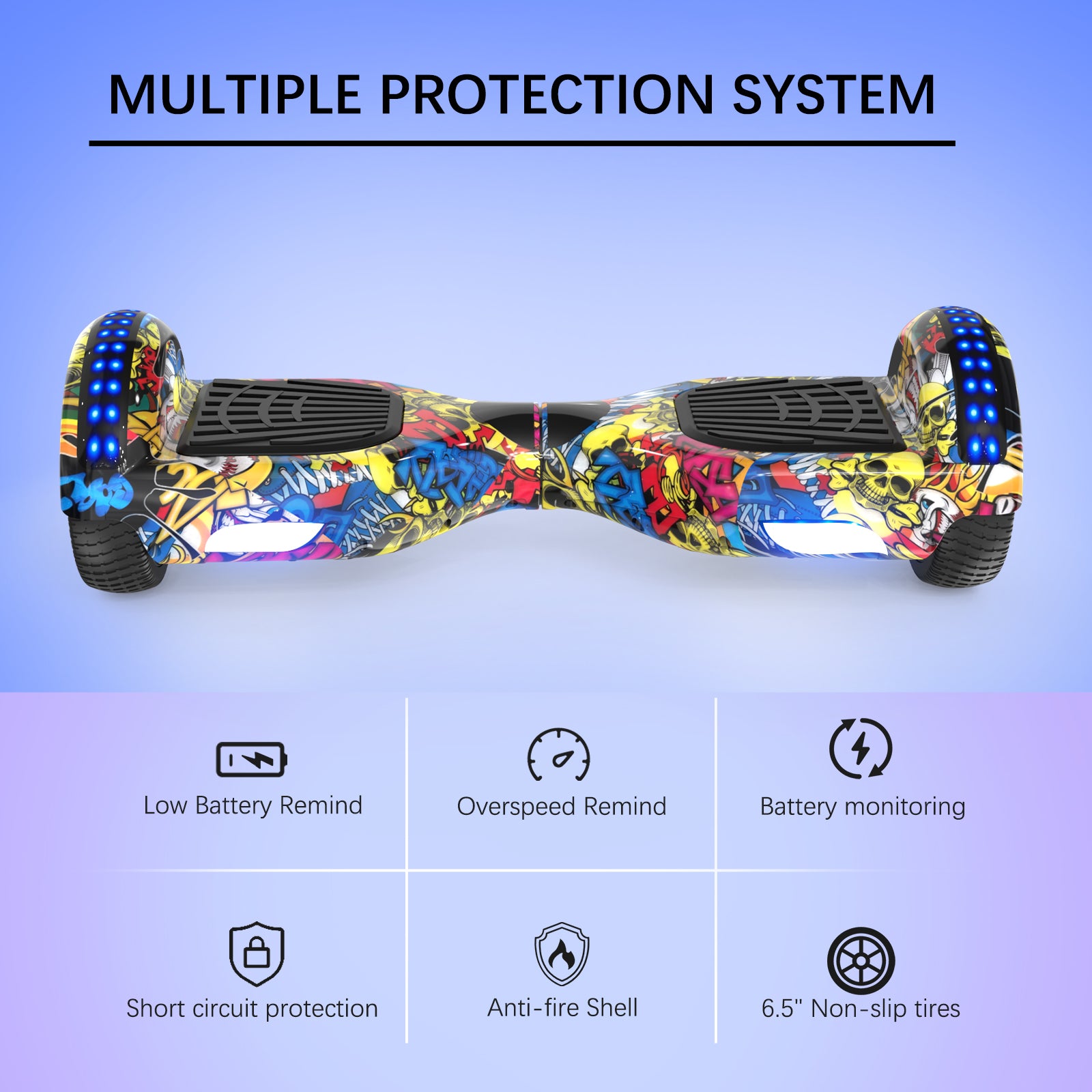 RCB JD6 6,5-Zoll-Hoverboard + KT