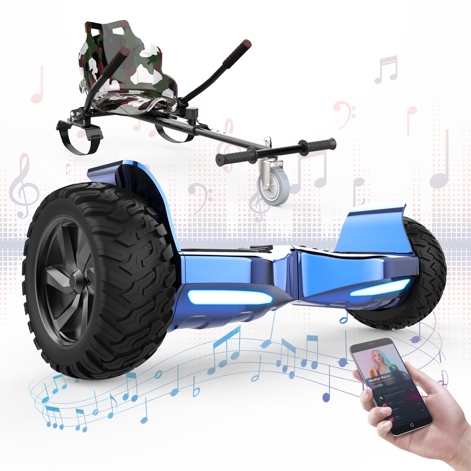 RCB HM6 Hoverboard + KT