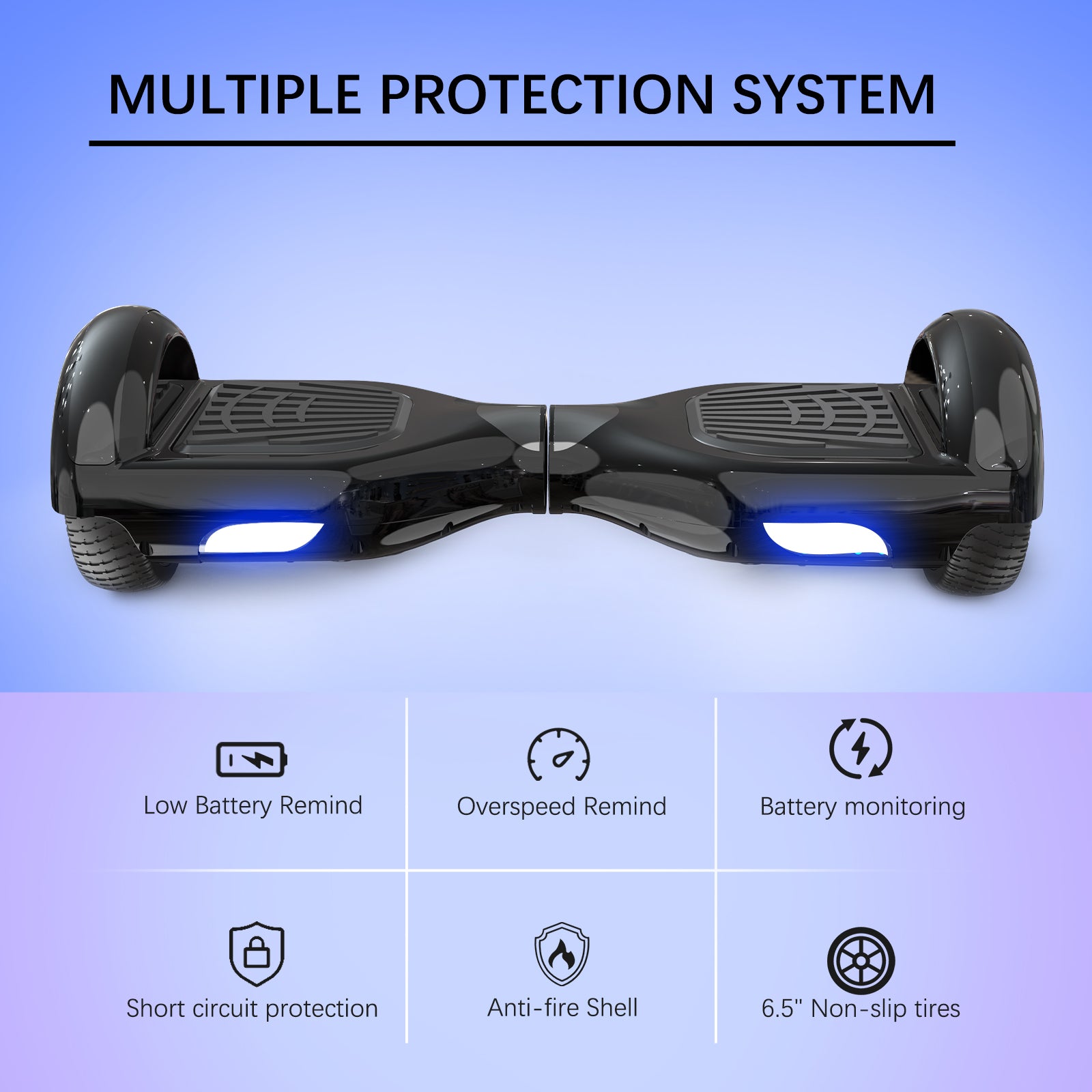 RCB JD6 6,5-Zoll-Hoverboard + KT