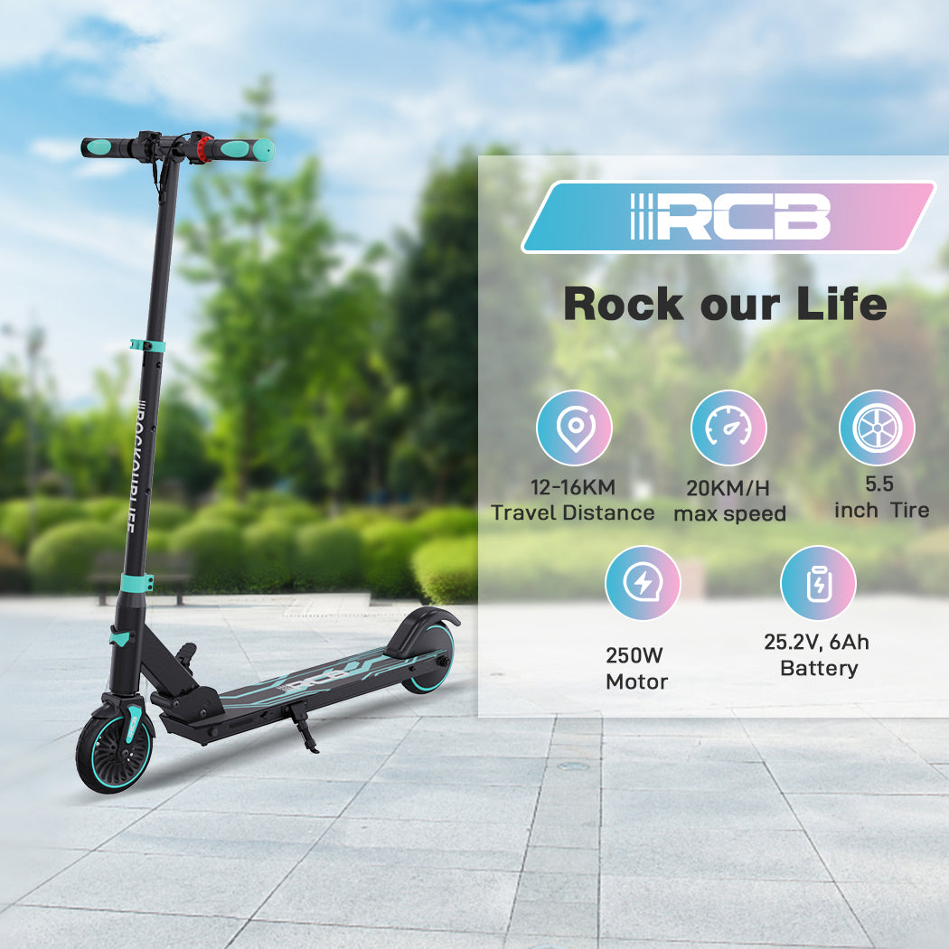 RCB R15 Elektroroller für Kinder und Jugendliche (8-16)
