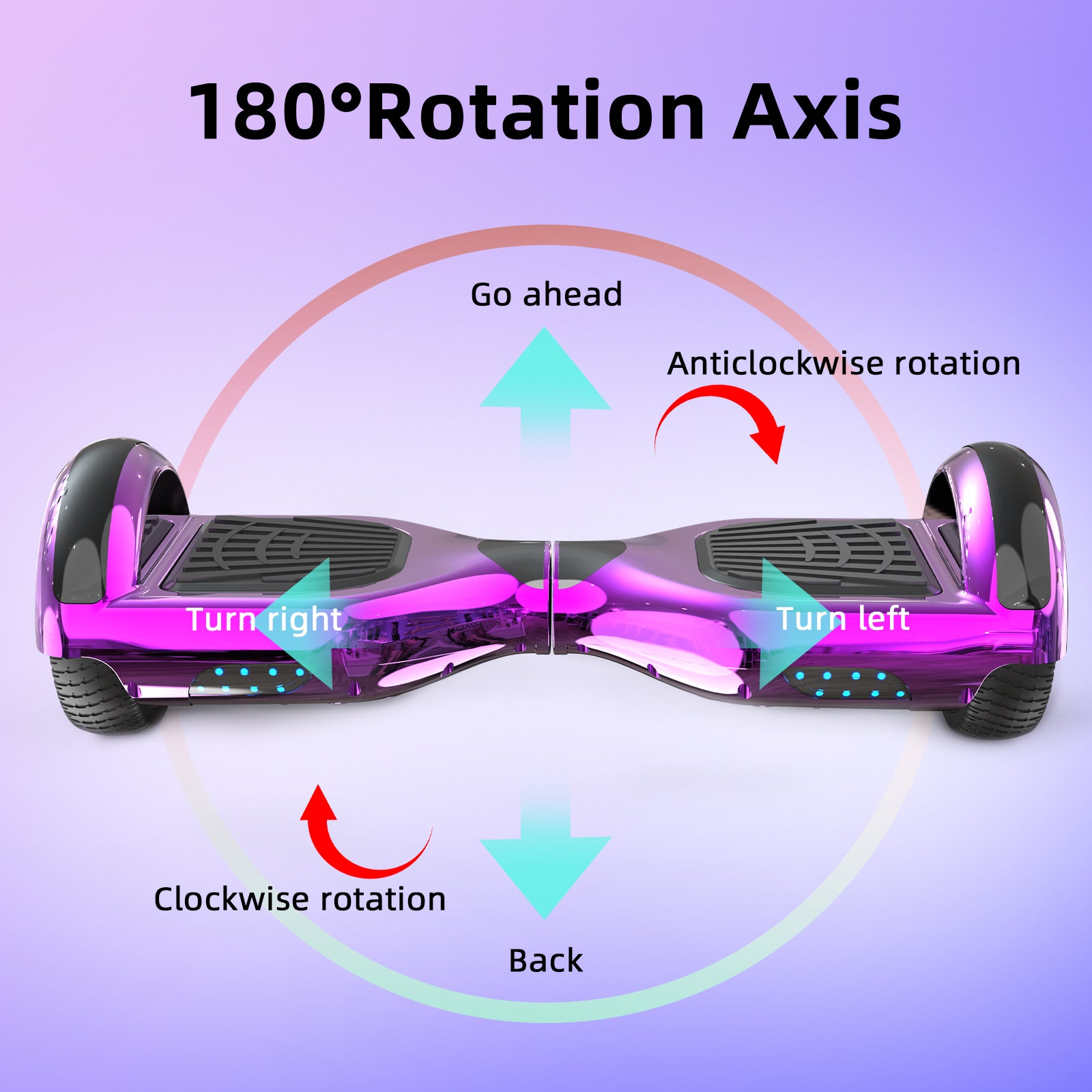 RCB JD6 6,5-Zoll-Hoverboard + KT