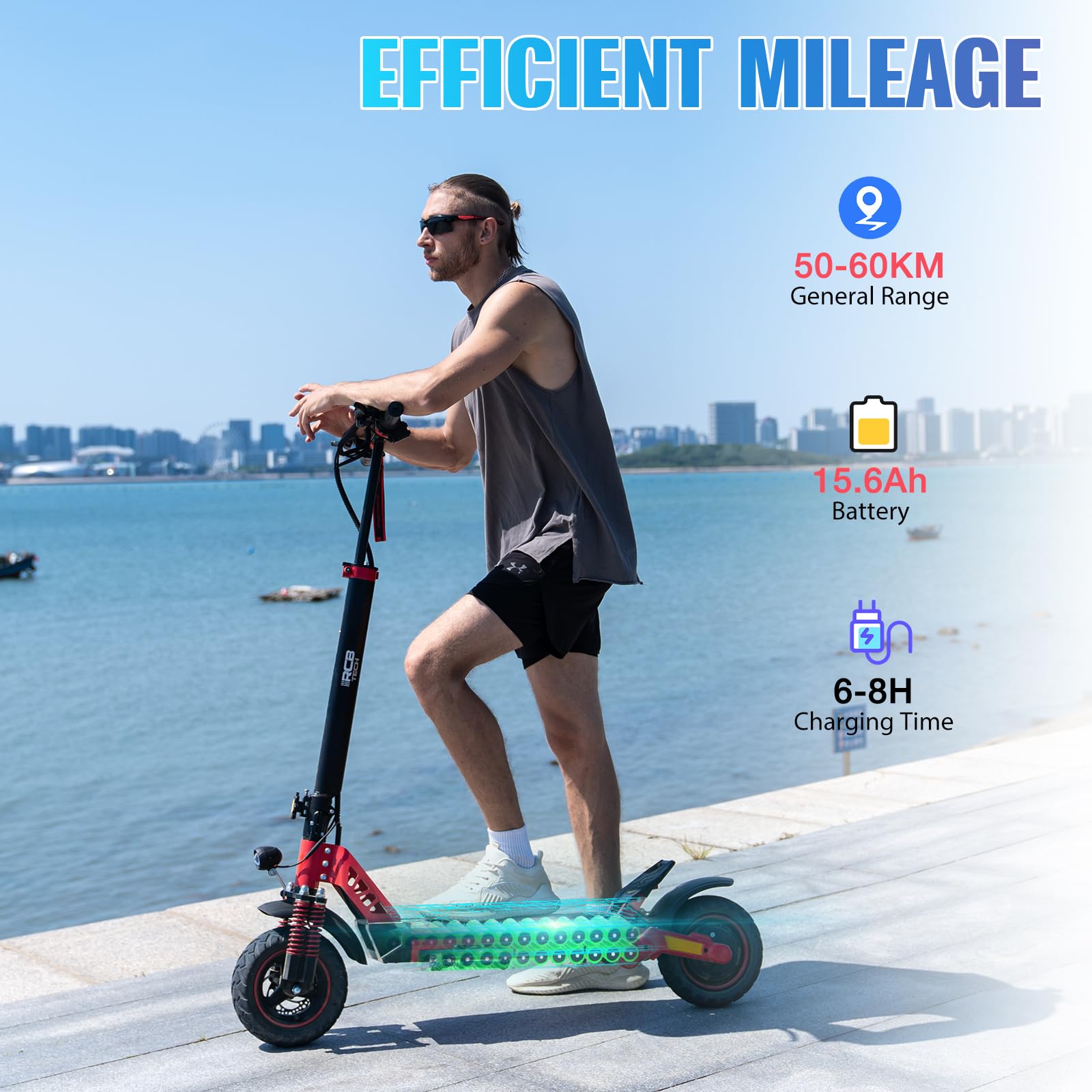 RCB RE24 Fat Tire Elektroroller