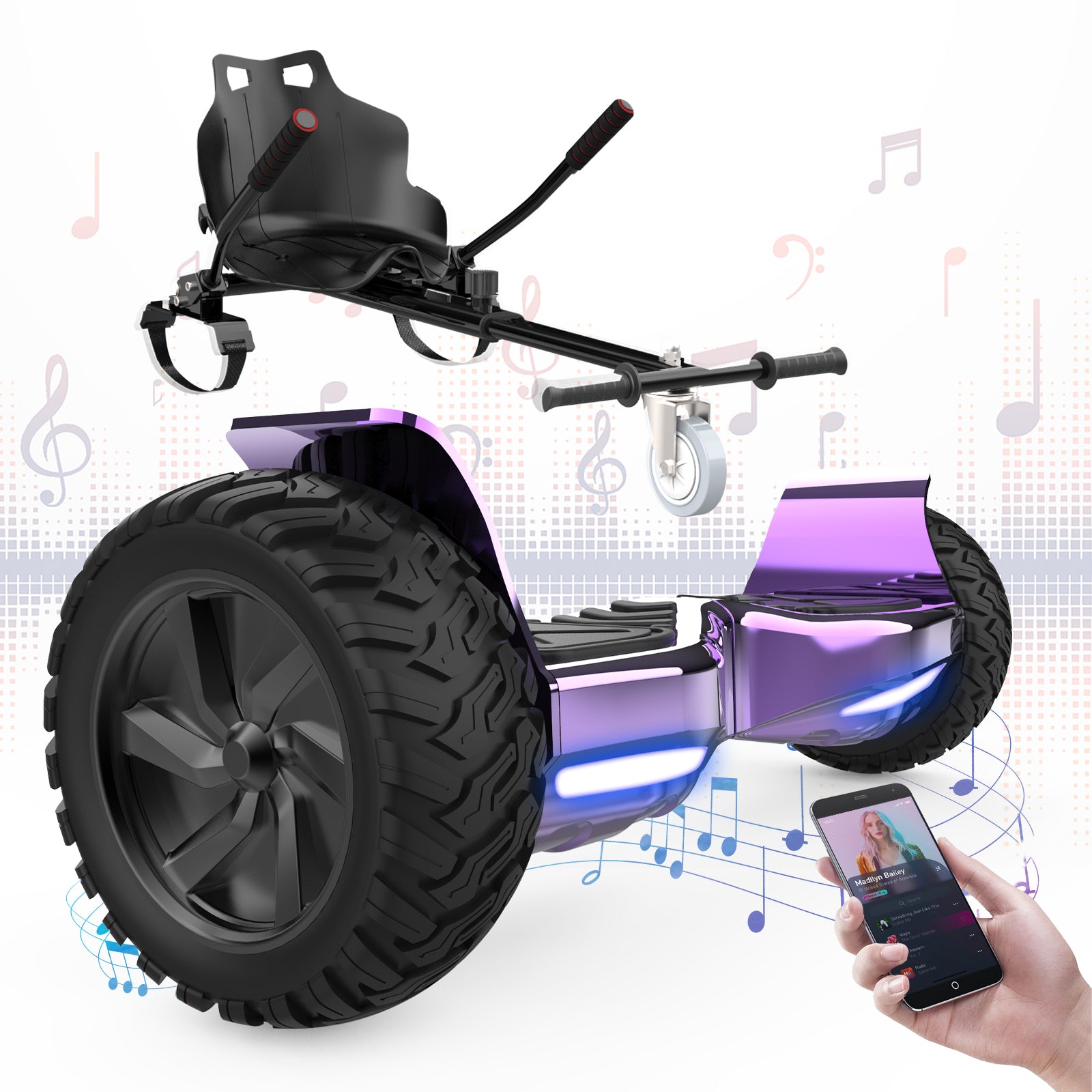 RCB HM6 Hoverboard + KT