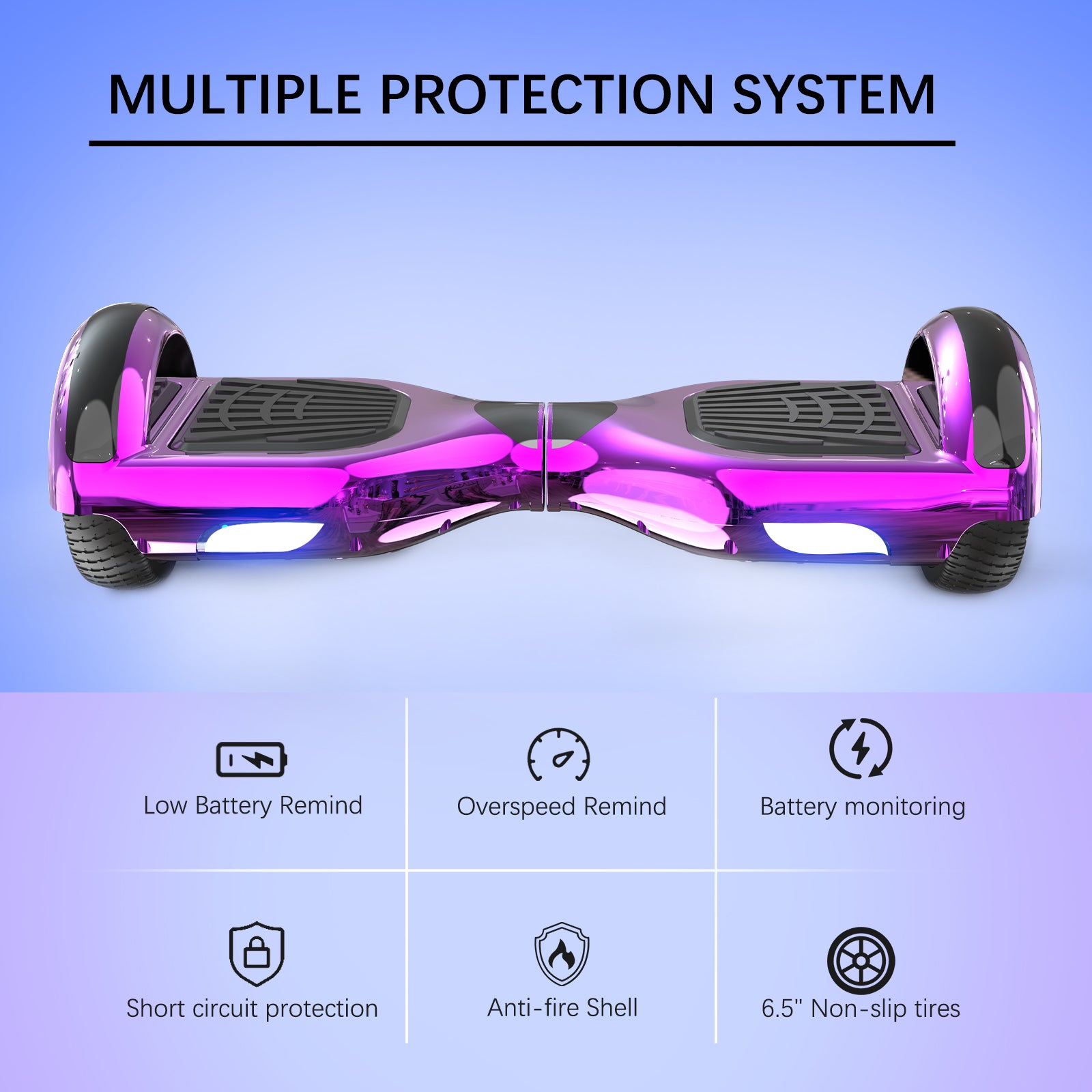 RCB JD6 6,5-Zoll-Hoverboard + KT