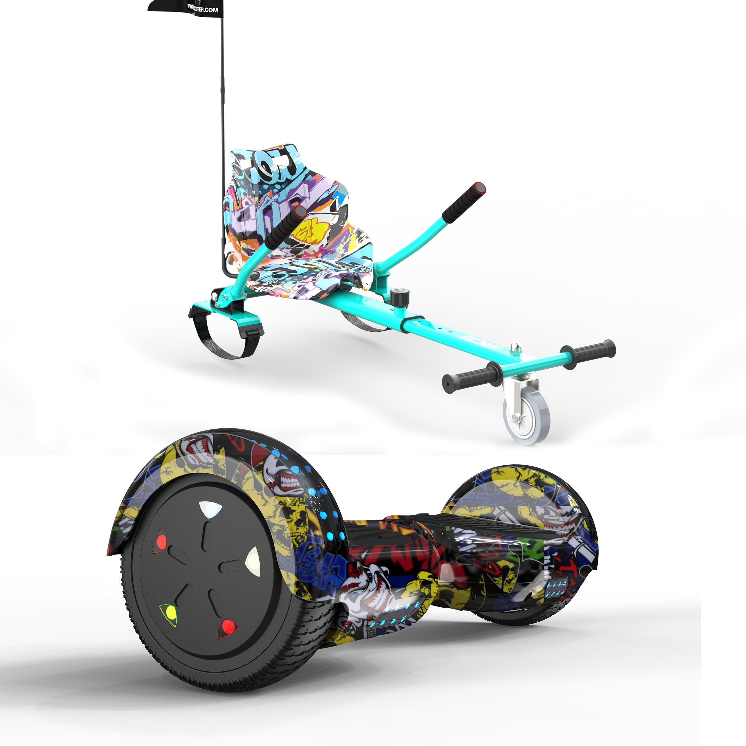 RCB JD6 6,5-Zoll-Hoverboard + KT