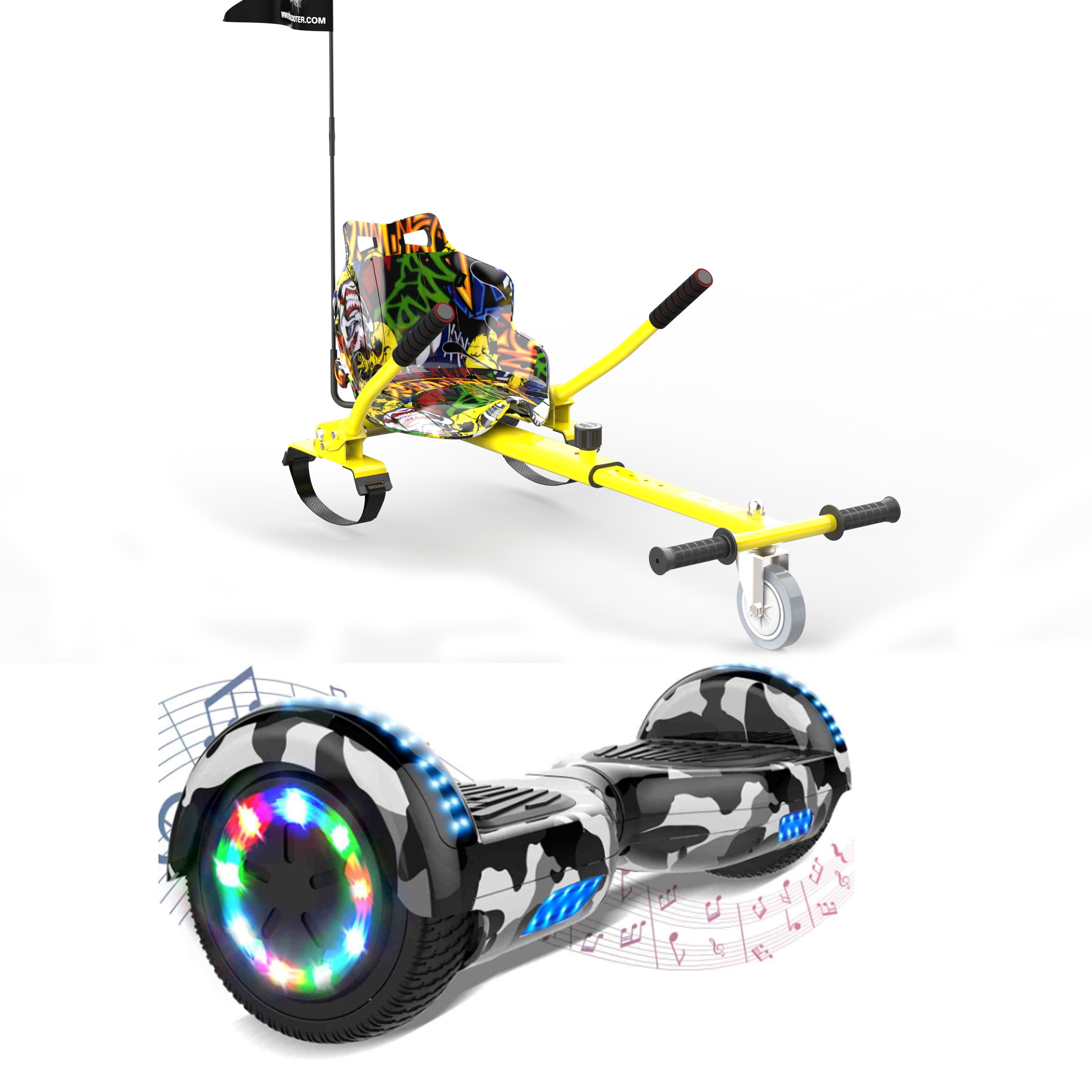 RCB JD6 6,5-Zoll-Hoverboard + KT