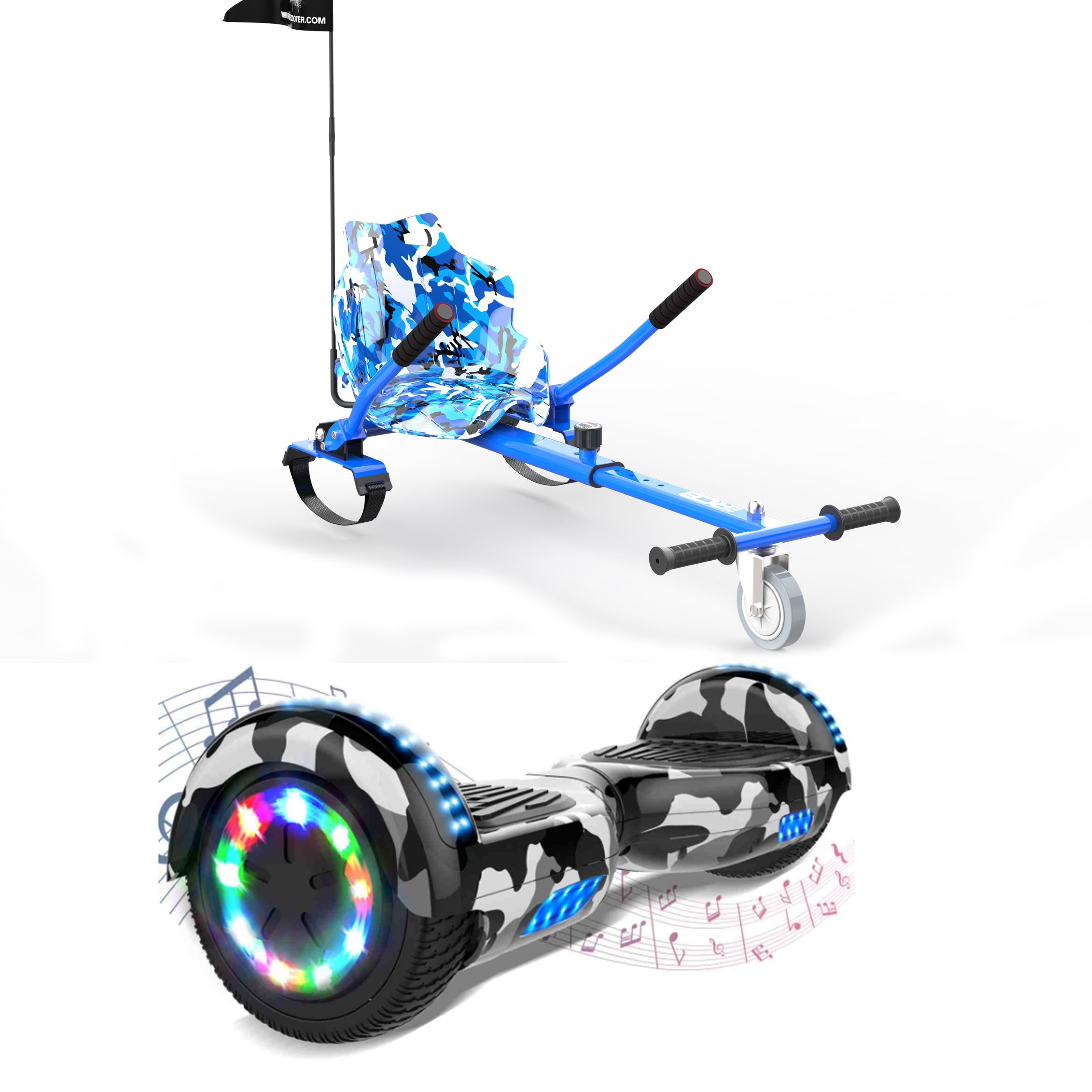 RCB JD6 6,5-Zoll-Hoverboard + KT