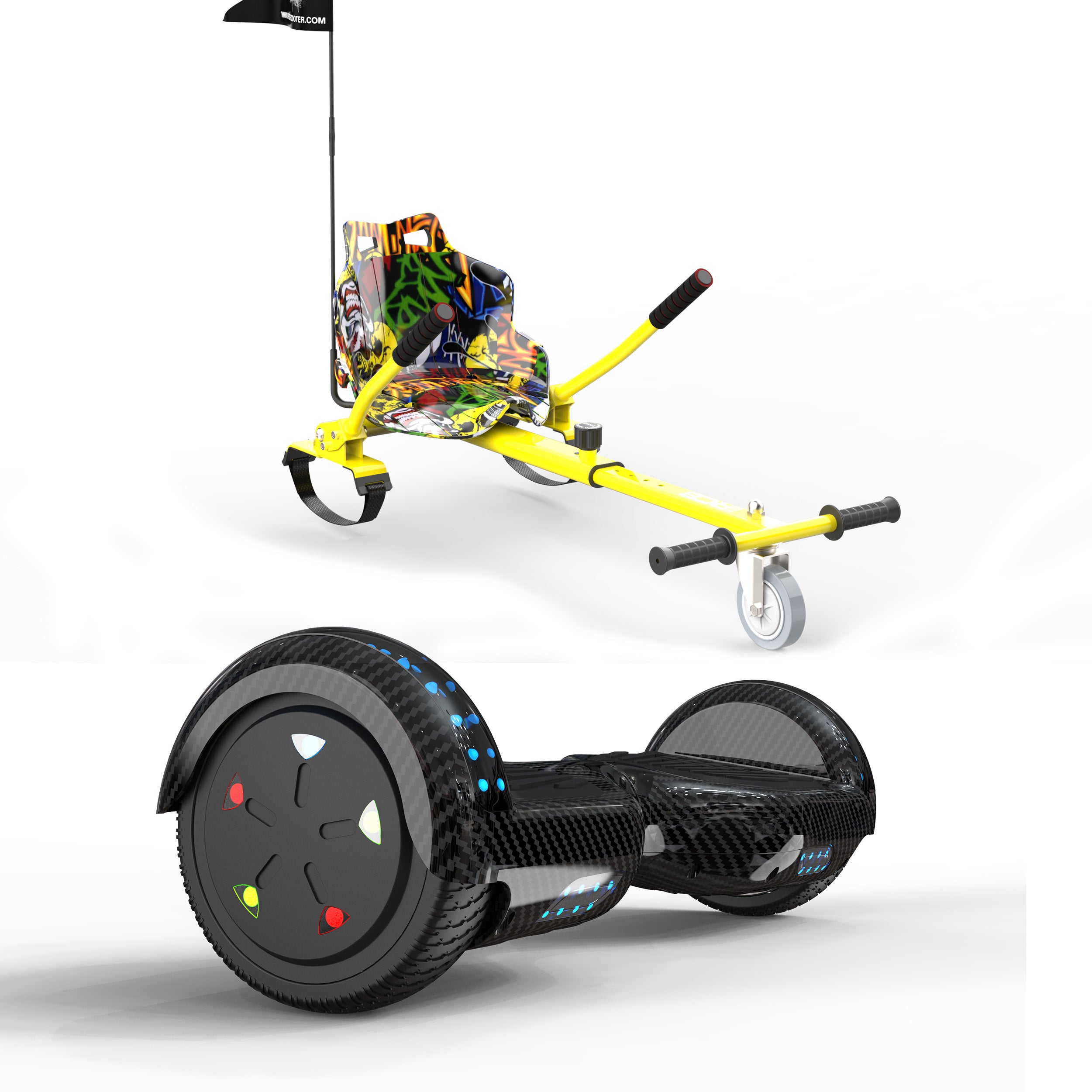 RCB JD6 6,5-Zoll-Hoverboard + KT