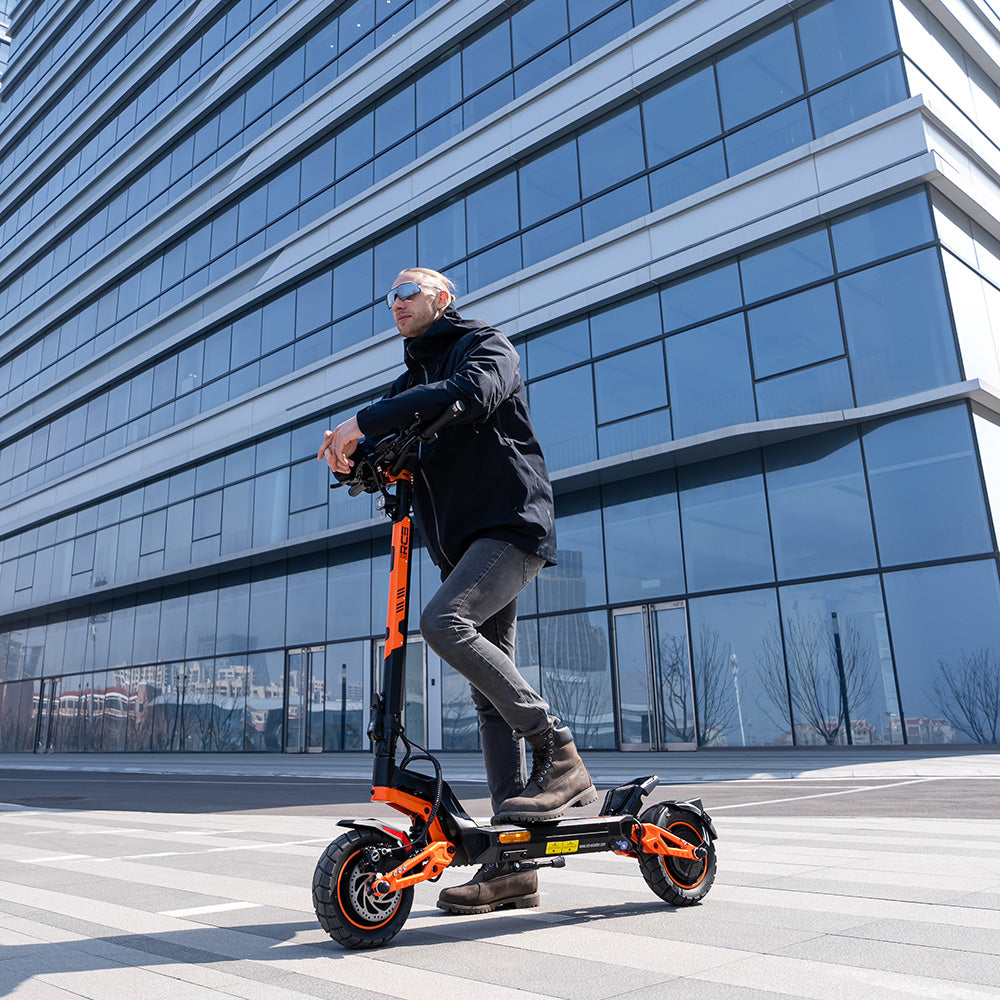 RCB D7 MAX ABE Elektroroller – Legal, 80–100 km Reichweite, 46,7 % Steigung, Blinker