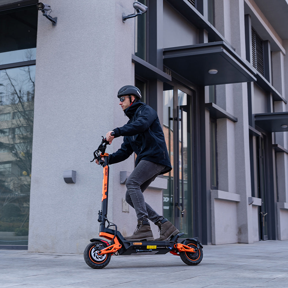 RCB D7 MAX ABE Elektroroller – Legal, 80–100 km Reichweite, 46,7 % Steigung, Blinker