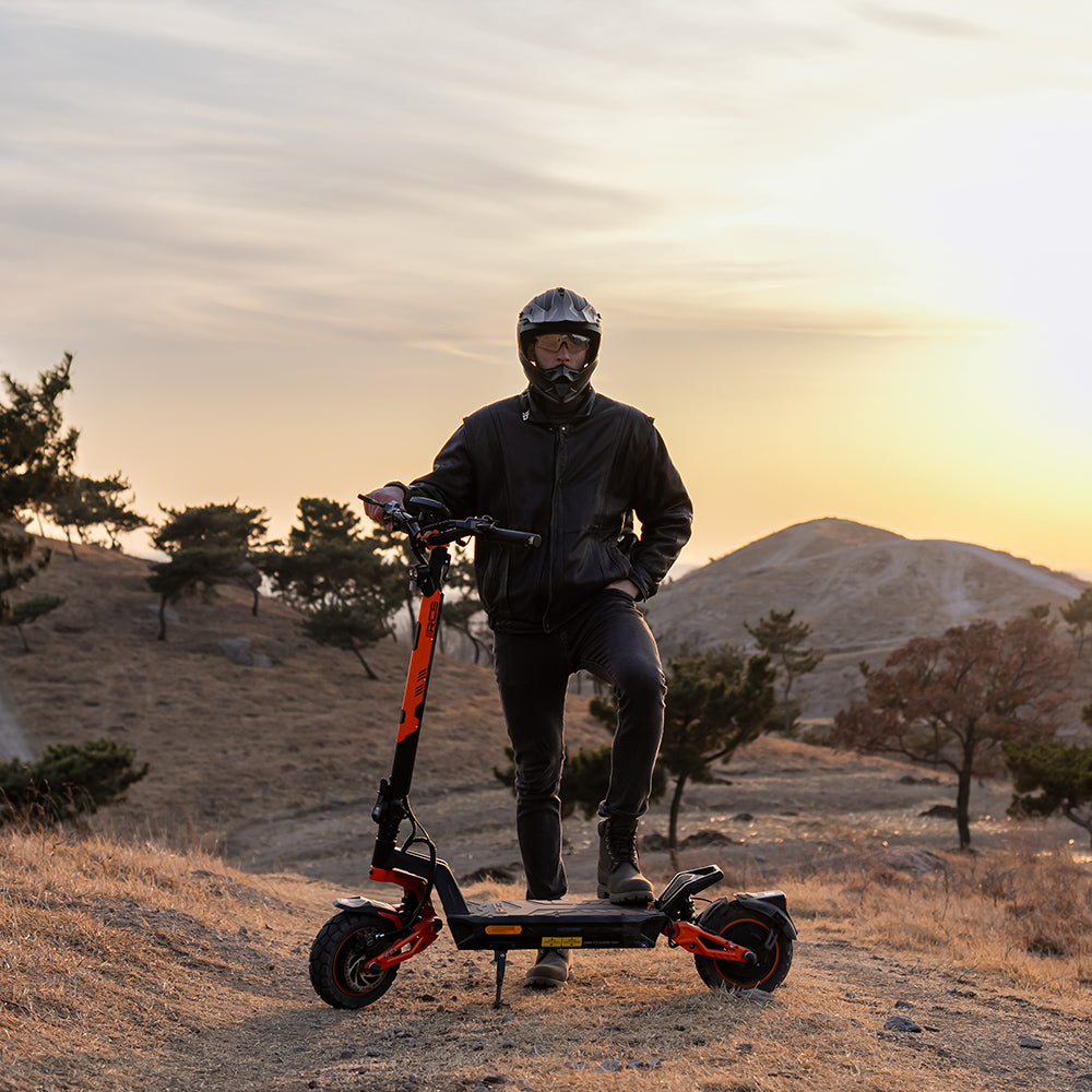 RCB D7 MAX ABE Elektroroller – Legal, 80–100 km Reichweite, 46,7 % Steigung, Blinker