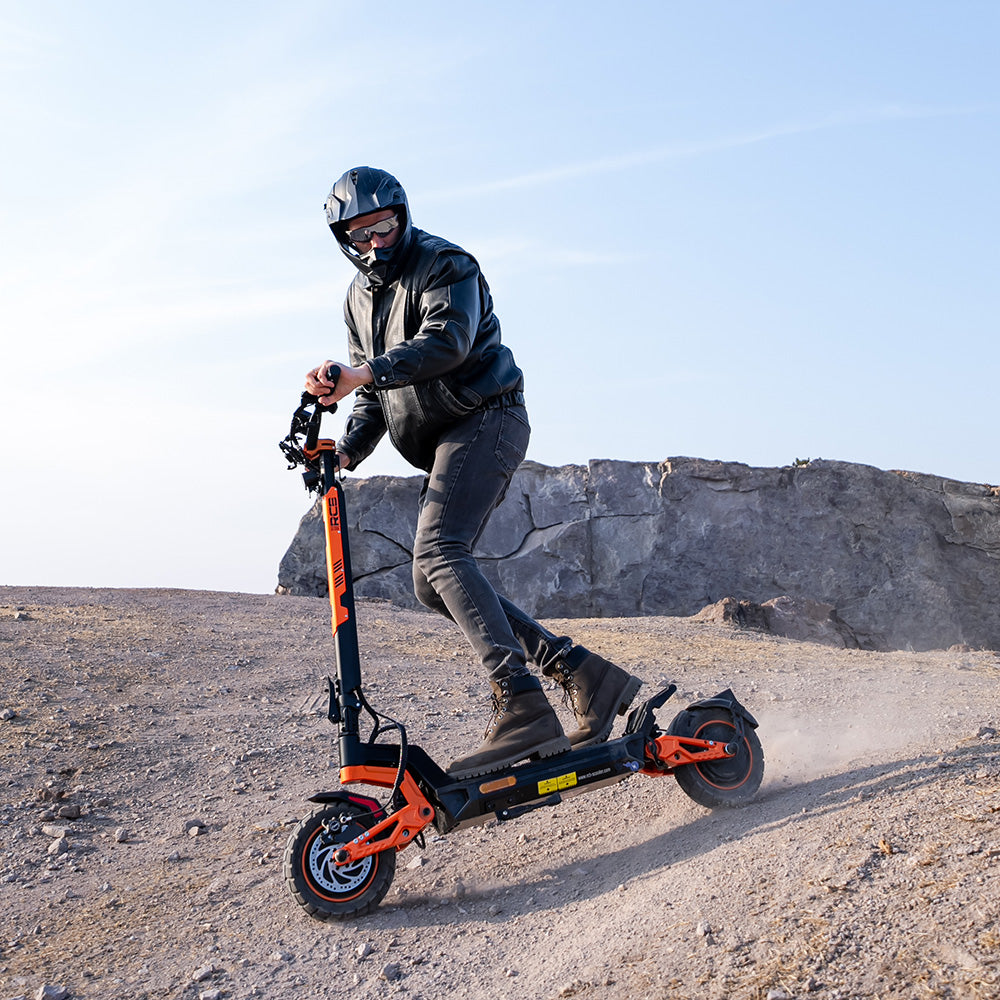 RCB D7 MAX ABE Elektroroller – Legal, 80–100 km Reichweite, 46,7 % Steigung, Blinker