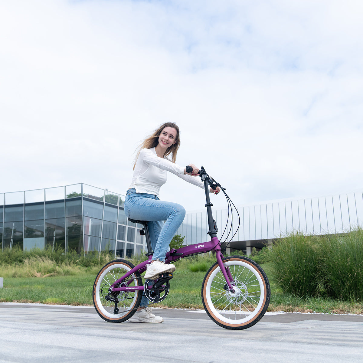 Bicicleta urbana portátil plegable RCB GK4 (no eléctrica)