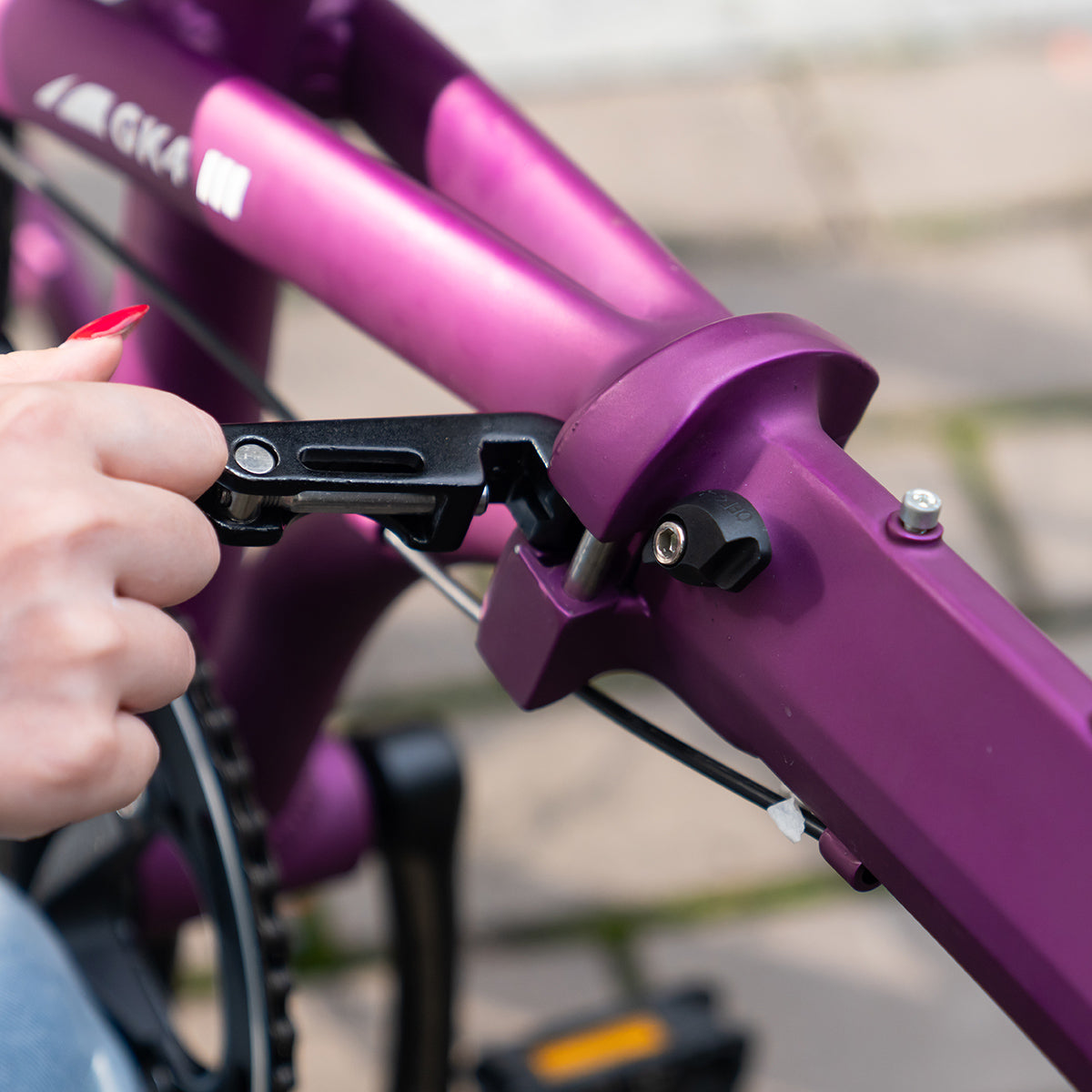 Bicicleta urbana portátil plegable RCB GK4 (no eléctrica)