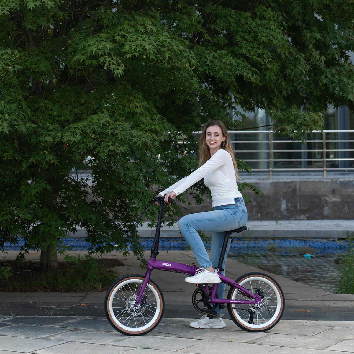 Bicicleta urbana portátil plegable RCB GK4 (no eléctrica)