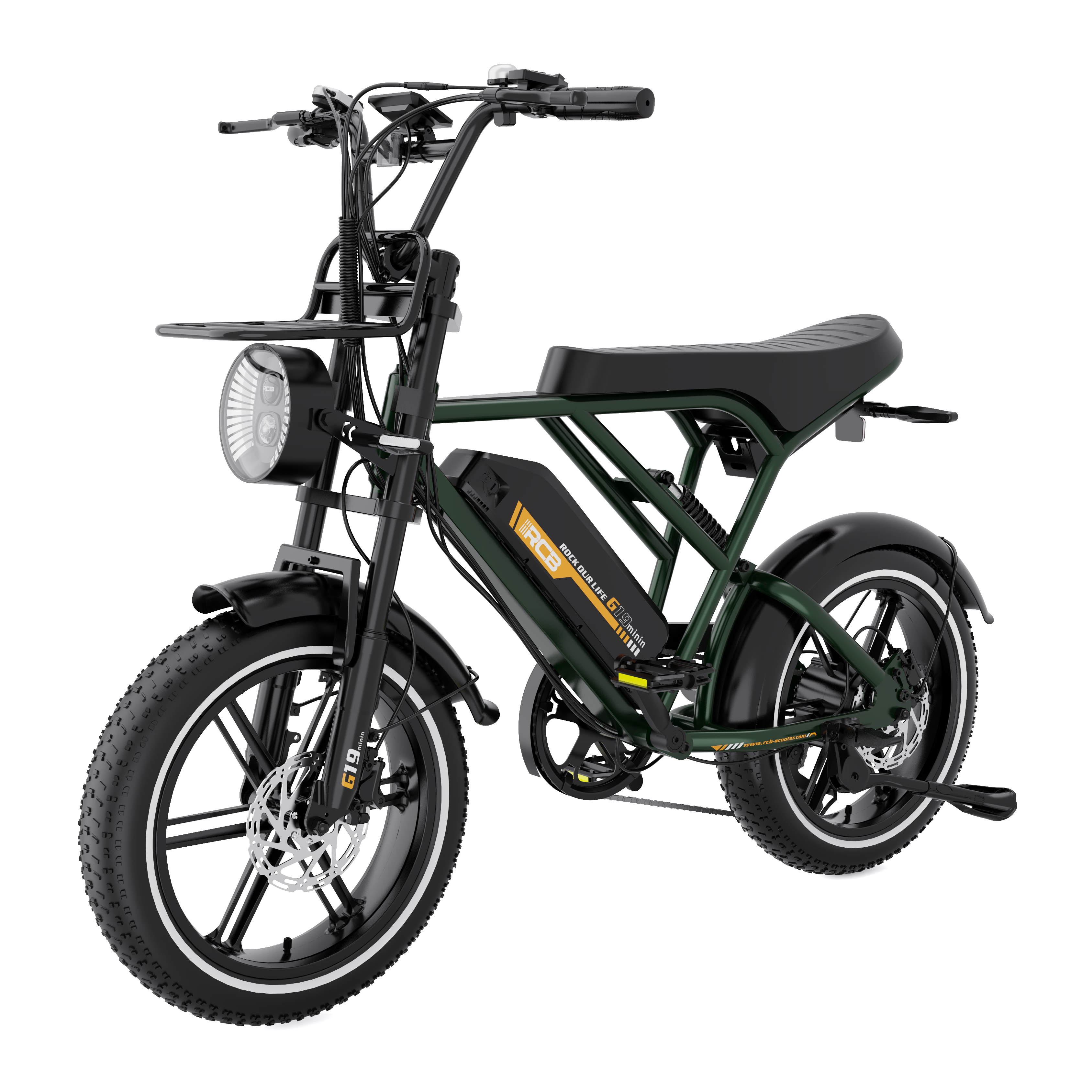 Mini bicicletă electrică RCB G19 pentru adulți (aplicație RCB)&(BICICLETĂ ELECTRICĂ NFC)