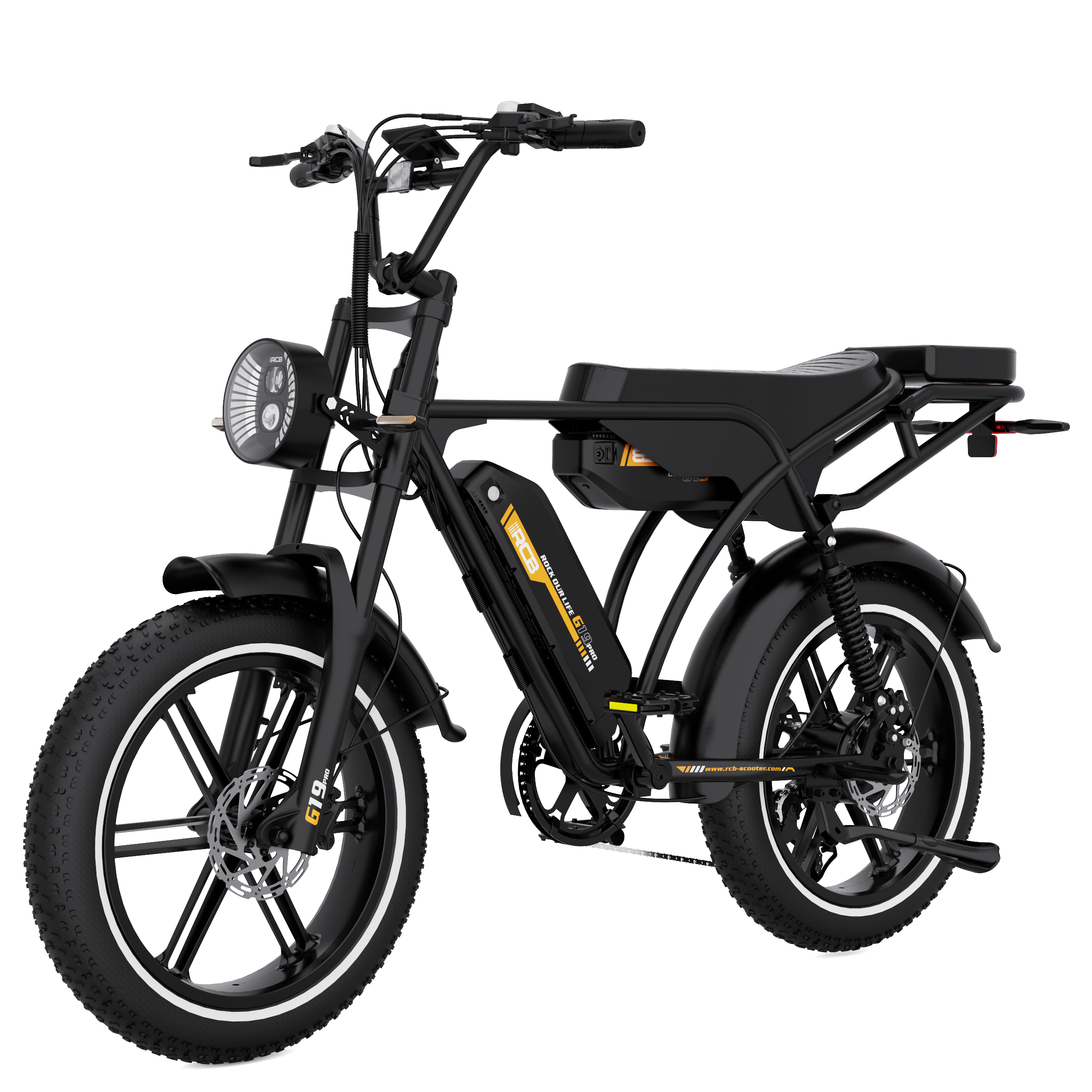 RCB G19 PRO Elektrofahrrad für Erwachsene (RCB APP&NFC E-BIKE)