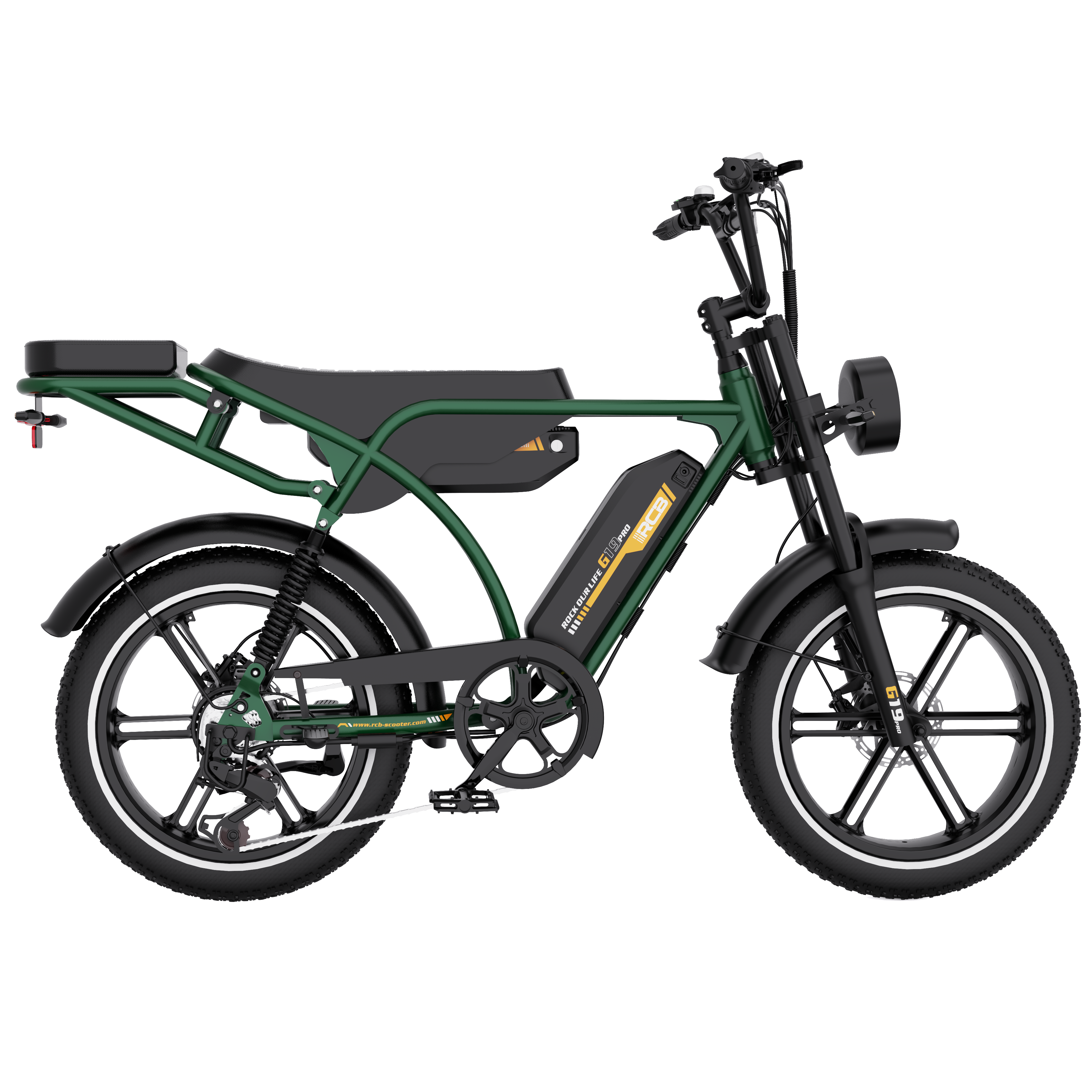 RCB G19 PRO Elektrofahrrad für Erwachsene (RCB APP&NFC E-BIKE)