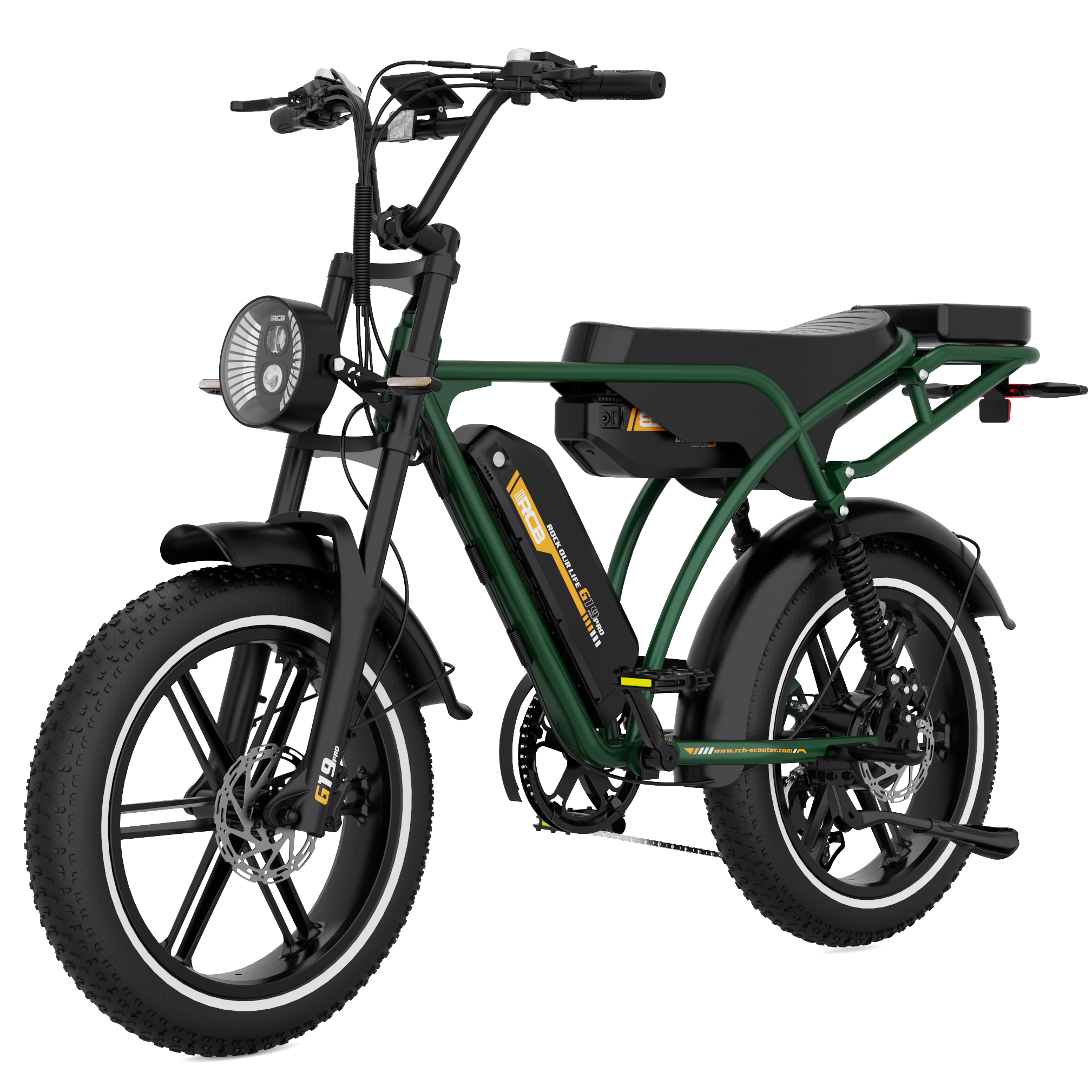 RCB G19 PRO Elektrofahrrad für Erwachsene (RCB APP&NFC E-BIKE)