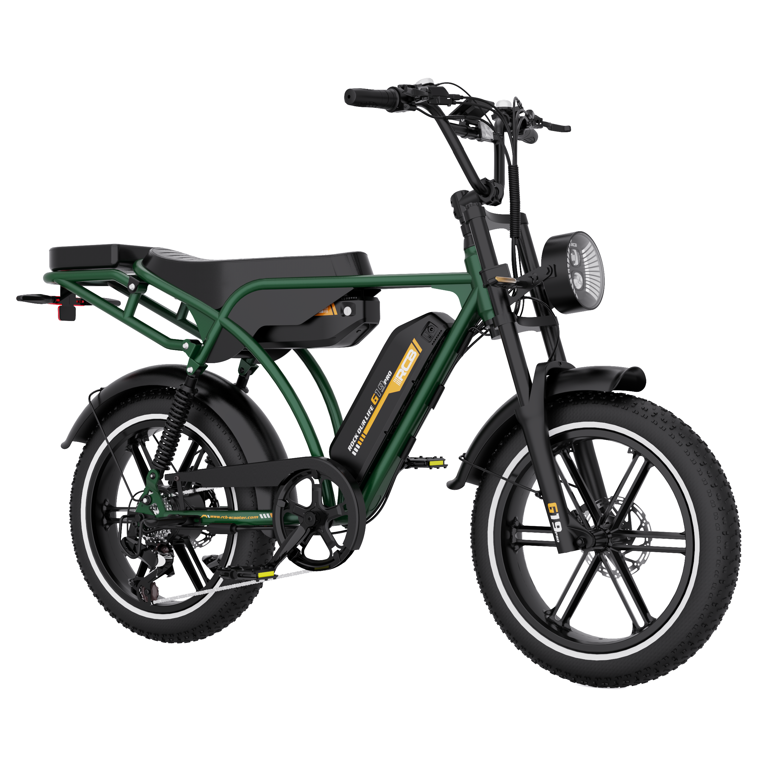 RCB G19 PRO Elektrofahrrad für Erwachsene (RCB APP&NFC E-BIKE)