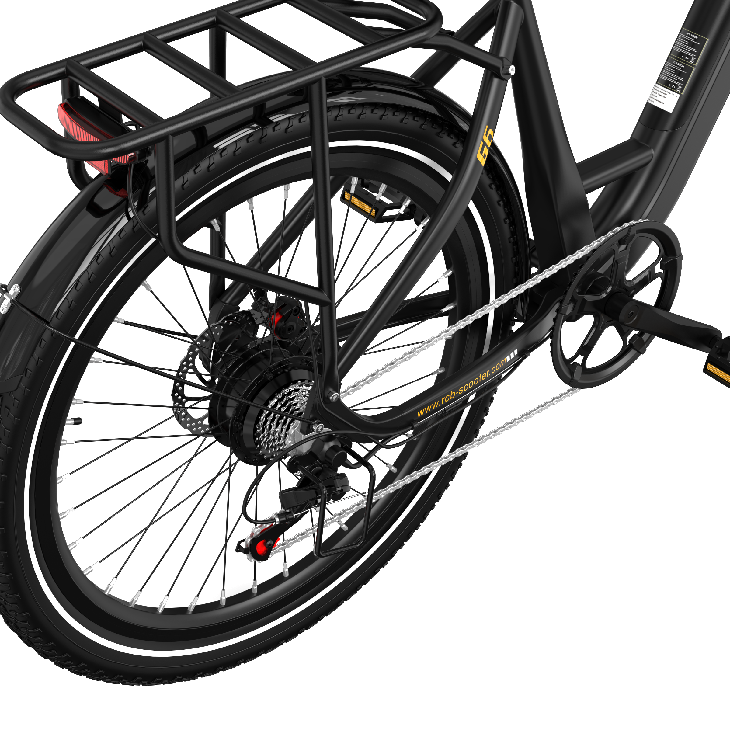 RCB G6 elektrische fiets voor volwassenen (RCB APP)&NFC E-BIKE)