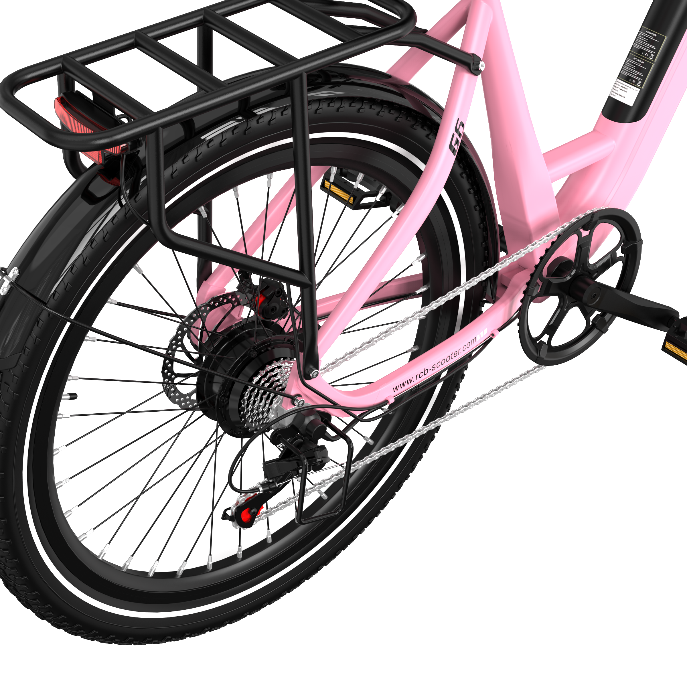 RCB G6 Elektrofahrrad für Erwachsene (RCB-App)&NFC-E-BIKE)