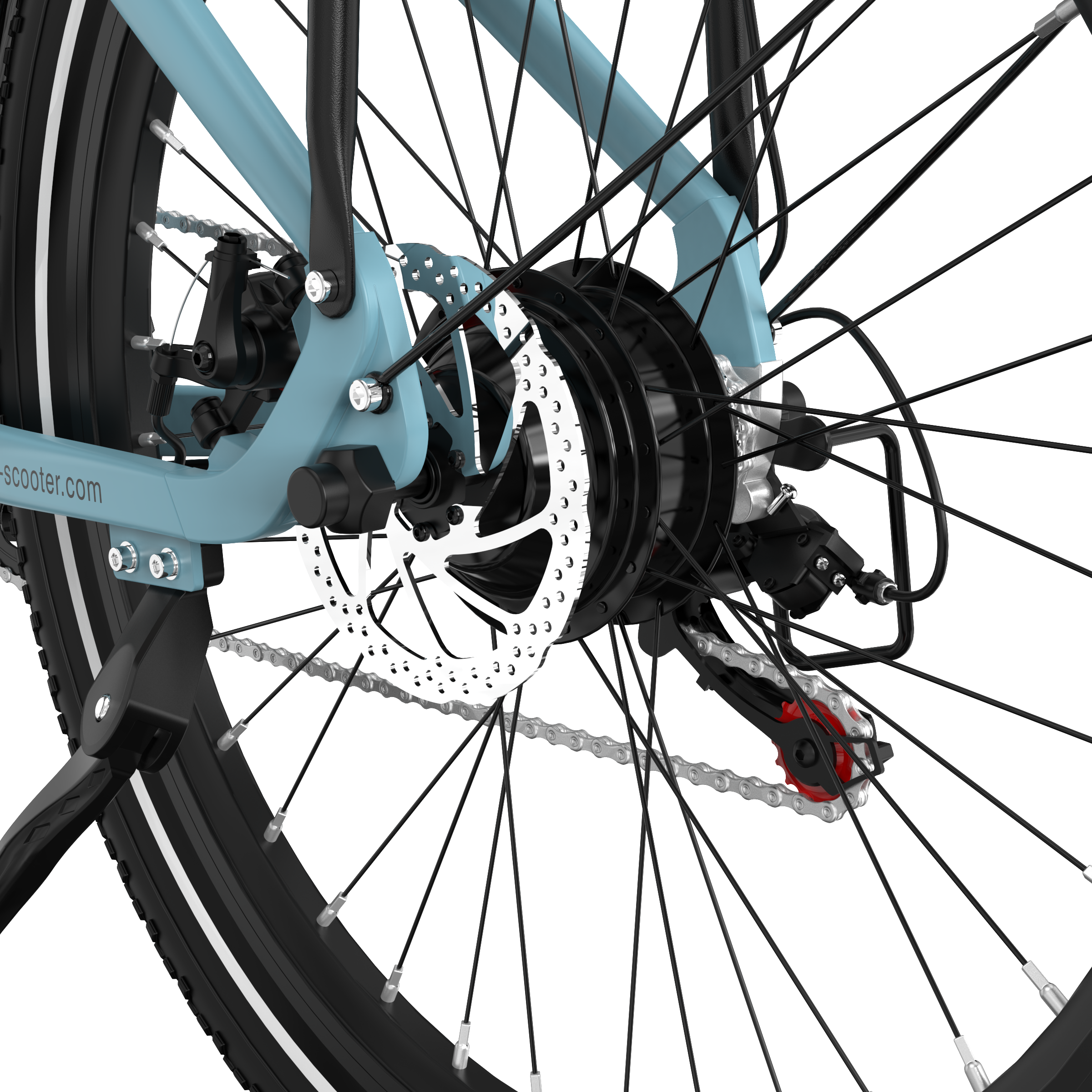 RCB G6 elektrische fiets voor volwassenen (RCB APP)&NFC E-BIKE)