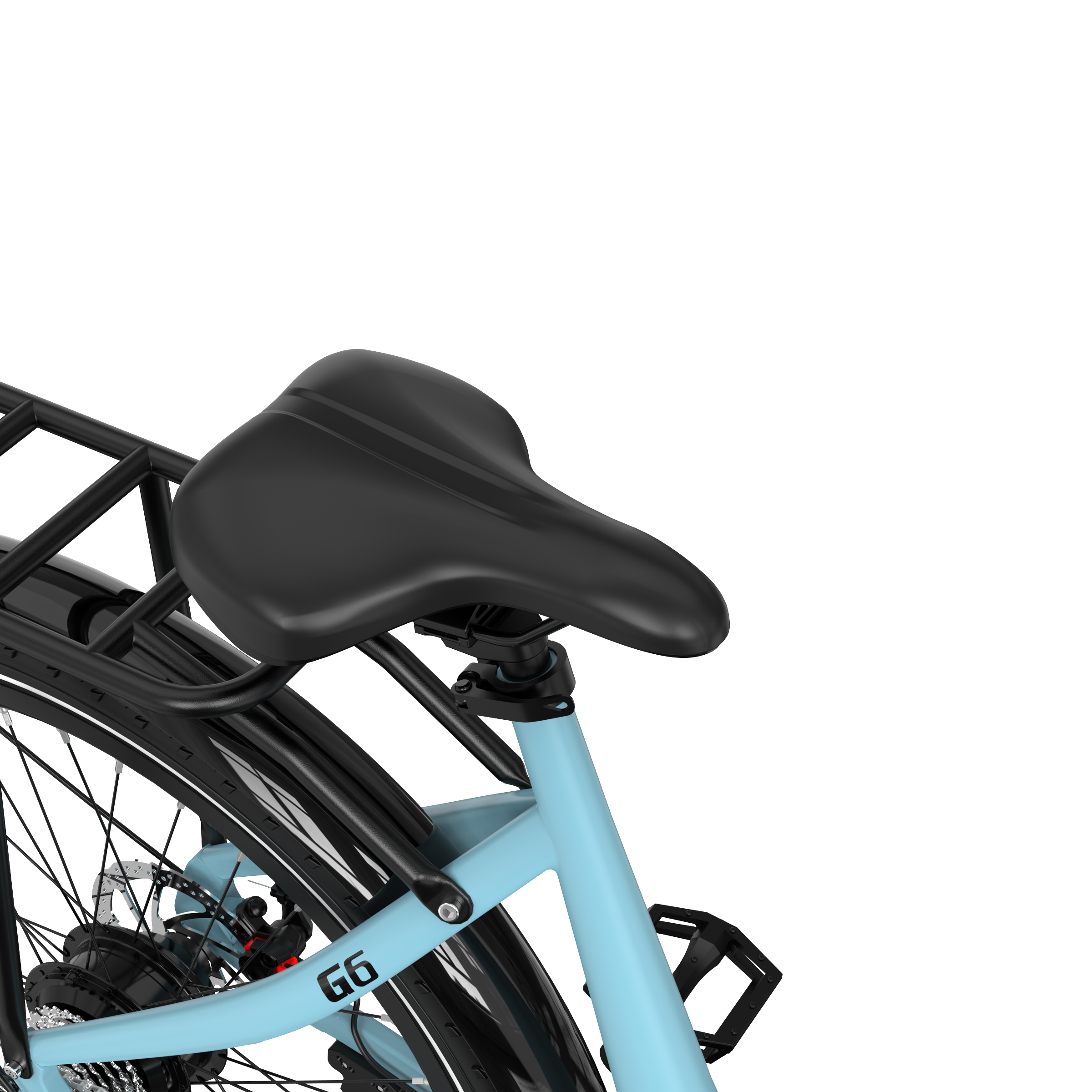 RCB G6 Elektrofahrrad für Erwachsene (RCB-App)&NFC-E-BIKE)