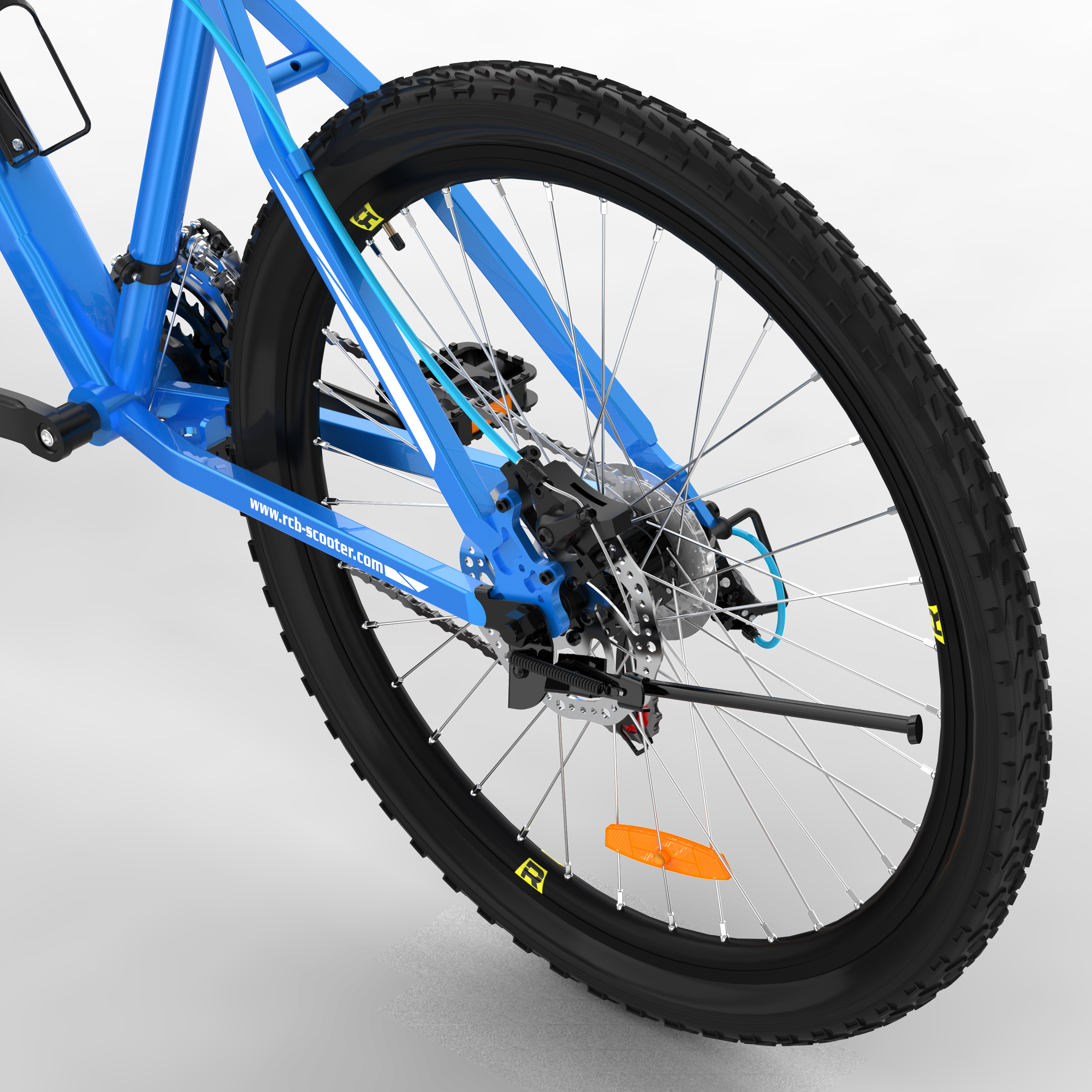 Zaawansowany rower górski RCB GK2 (bez prądu)