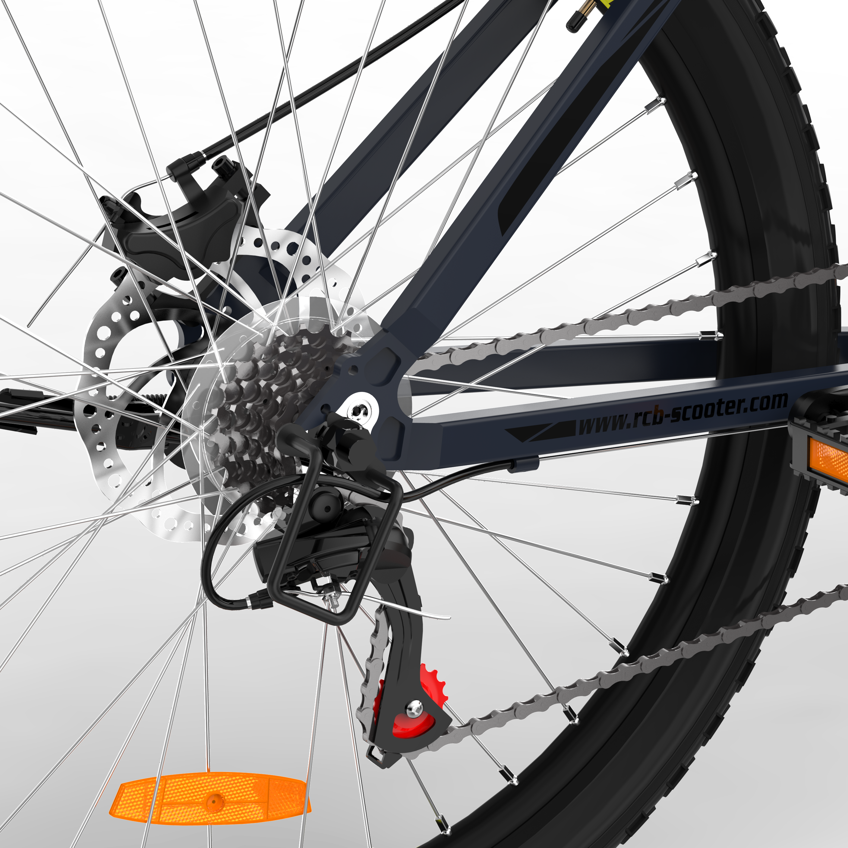 Zaawansowany rower górski RCB GK2 (bez prądu)