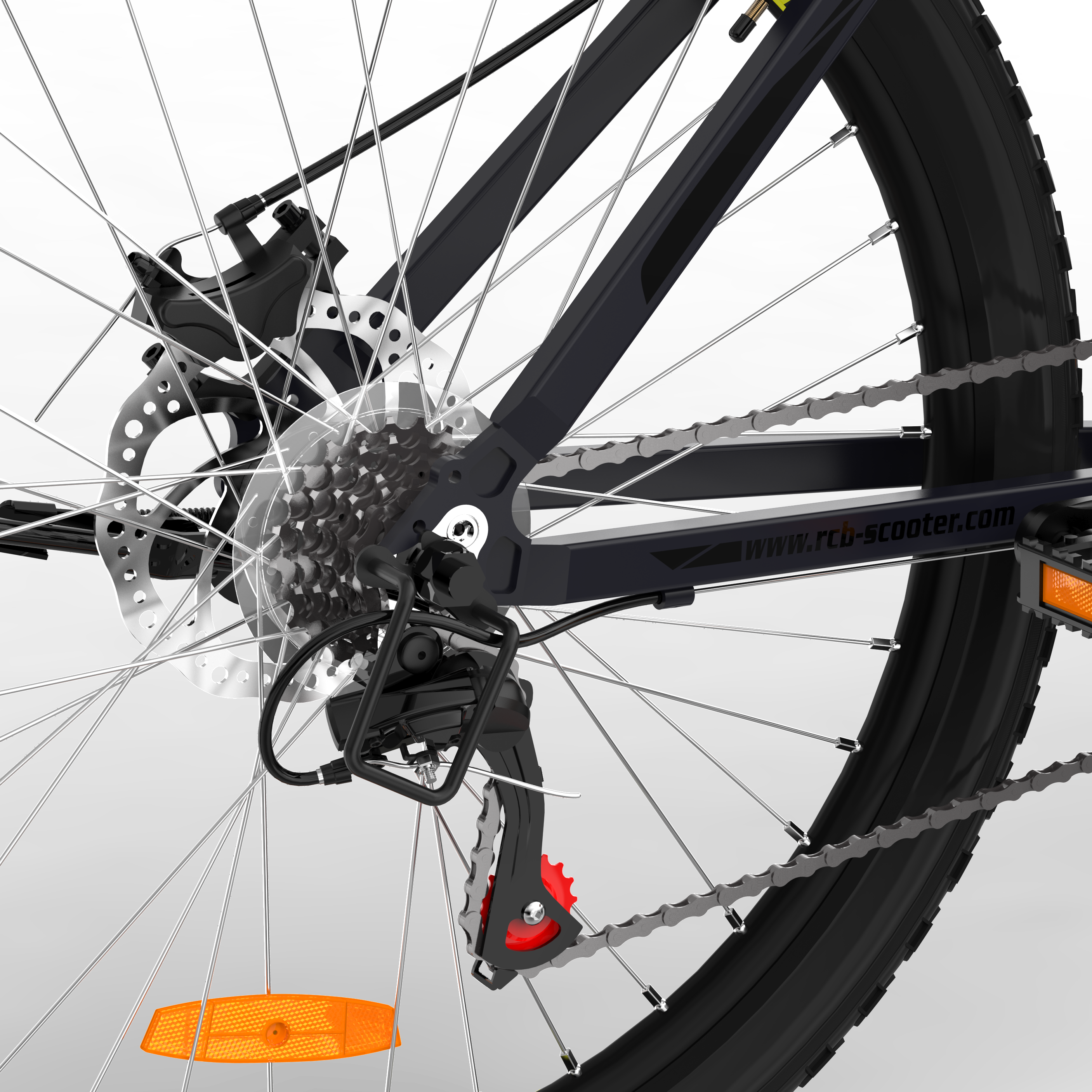 Zaawansowany rower górski RCB GK2 (bez prądu)