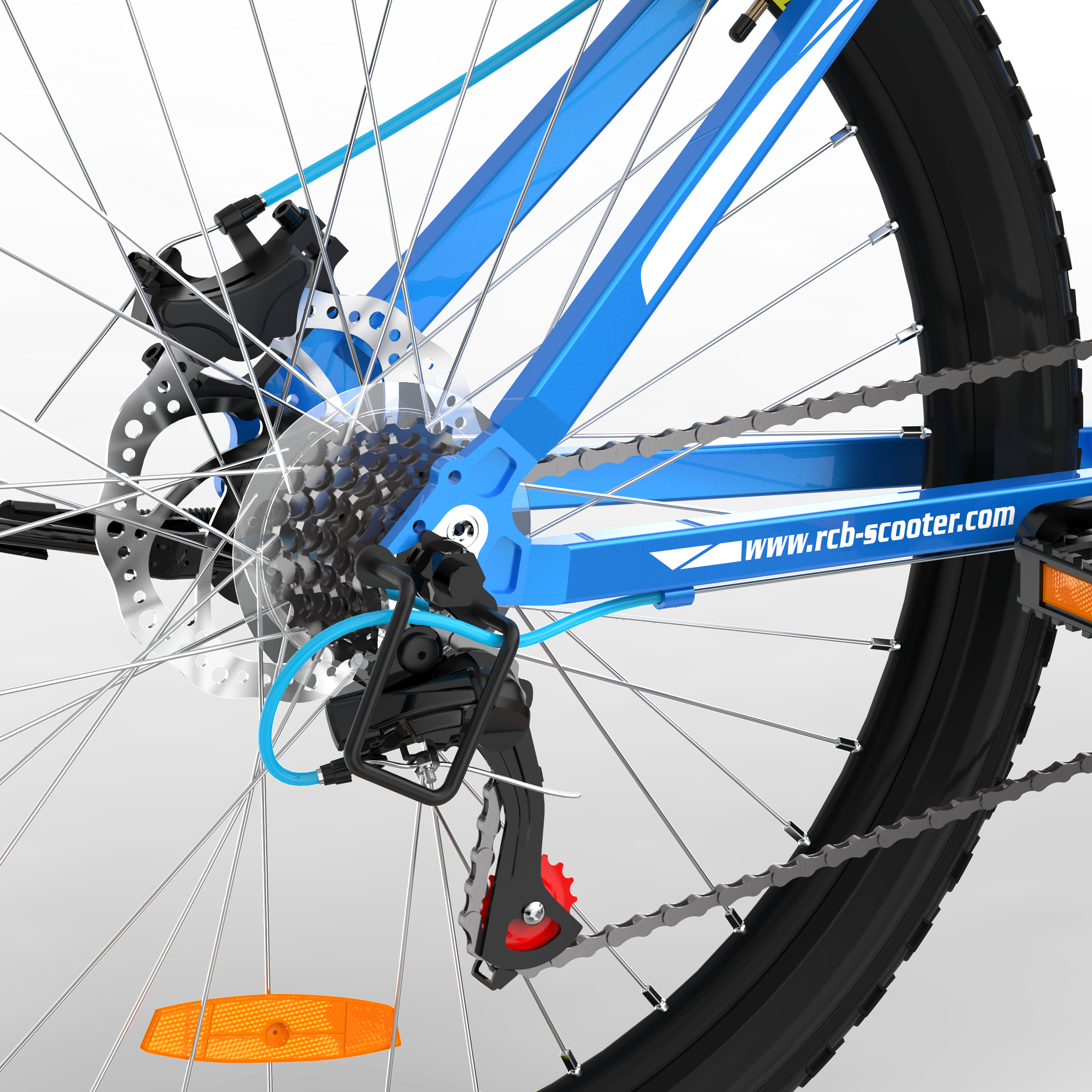 Zaawansowany rower górski RCB GK2 (bez prądu)