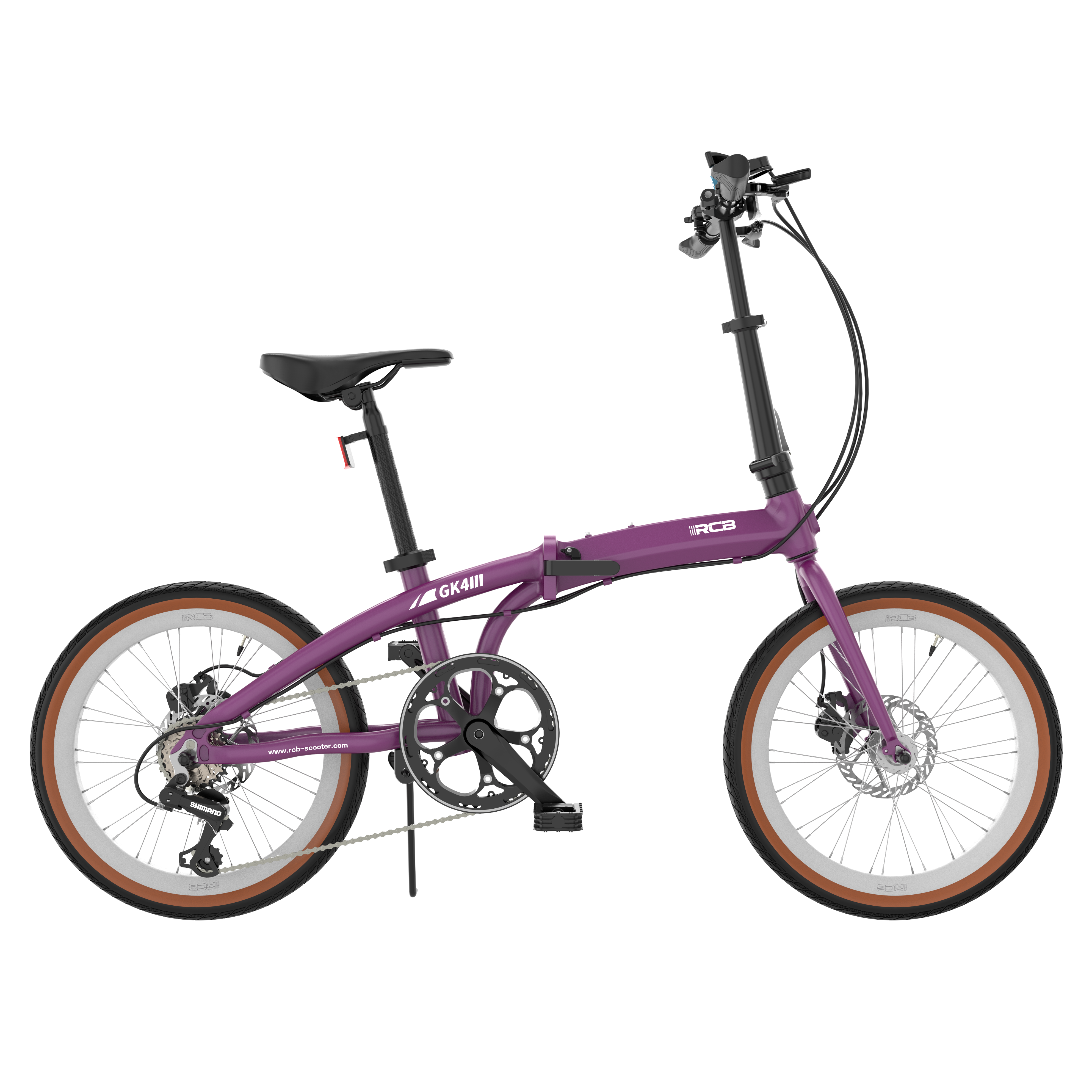 Bicicleta urbana portátil plegable RCB GK4 (no eléctrica)