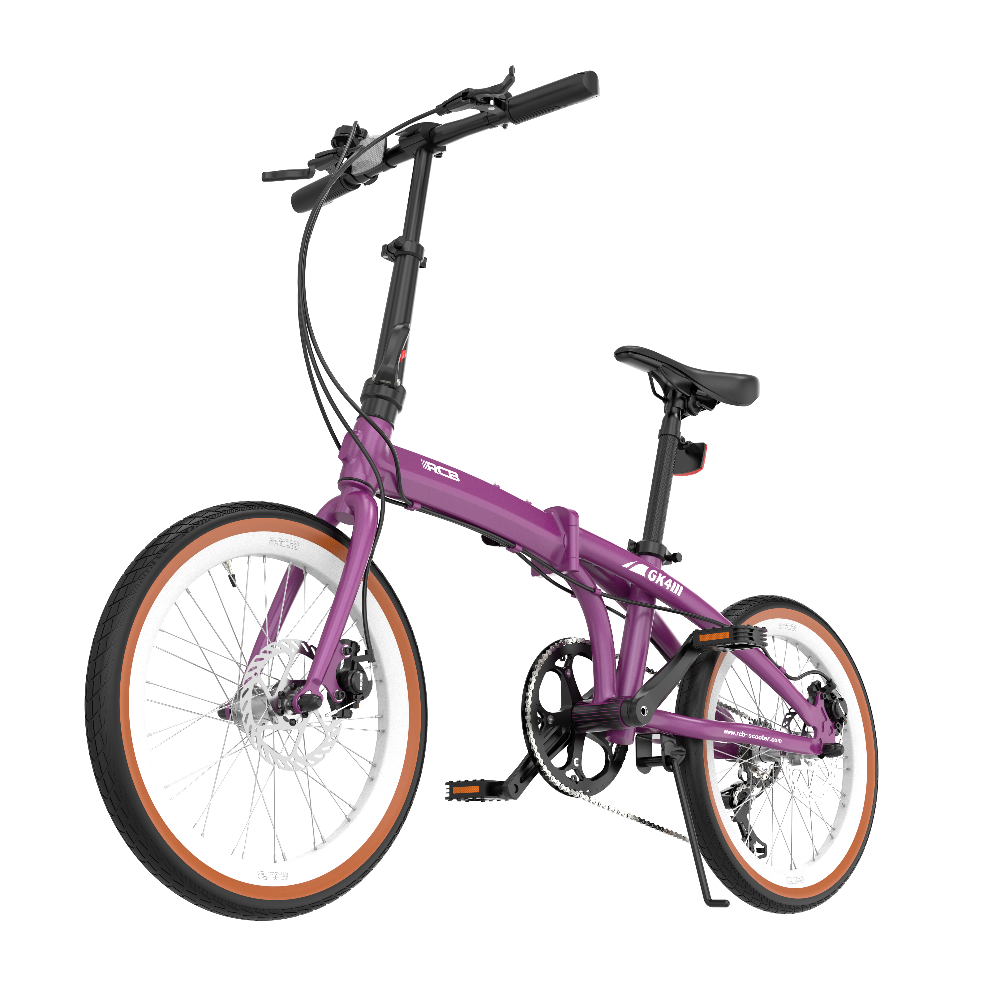 Bicicleta urbana portátil plegable RCB GK4 (no eléctrica)