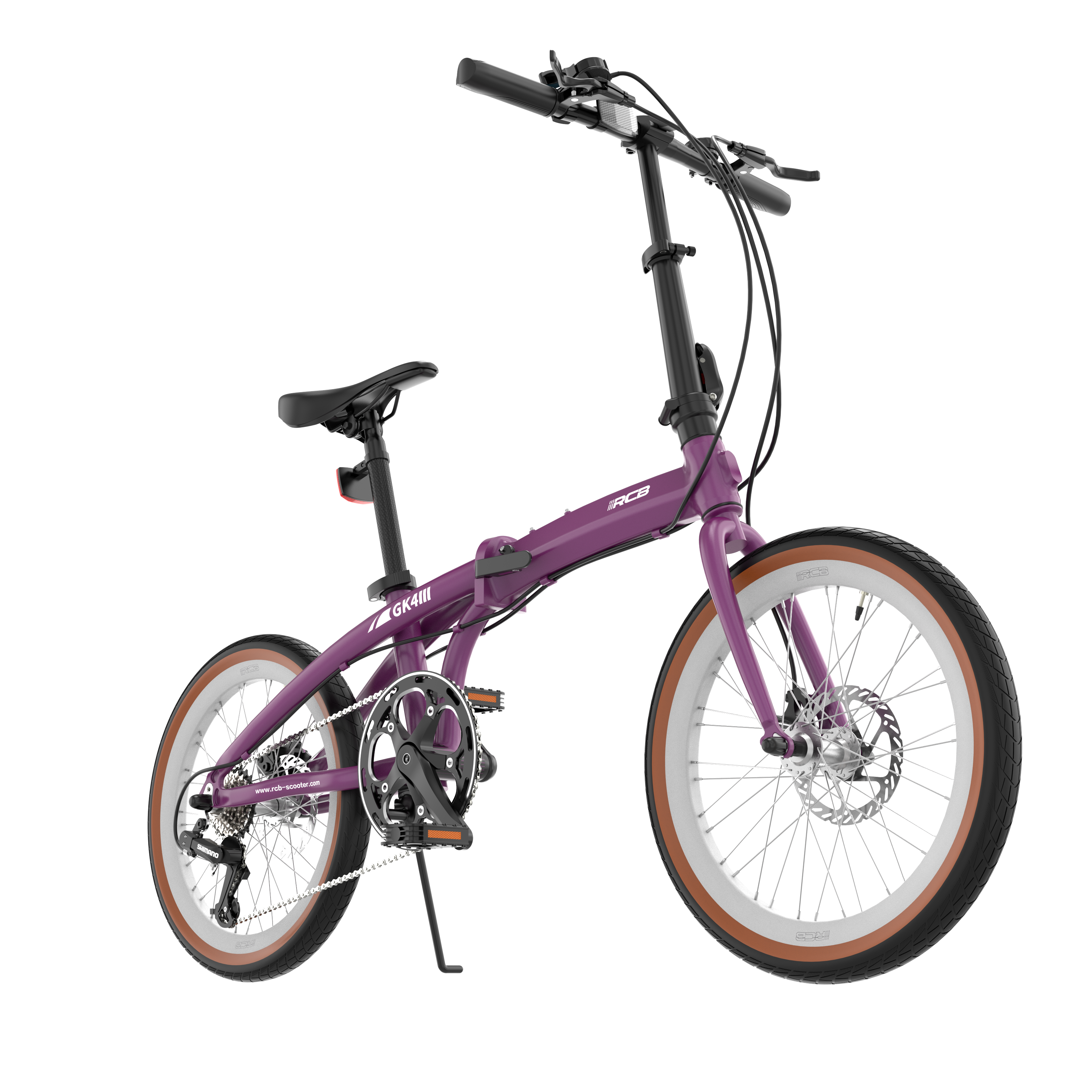 Bicicleta urbana portátil plegable RCB GK4 (no eléctrica)