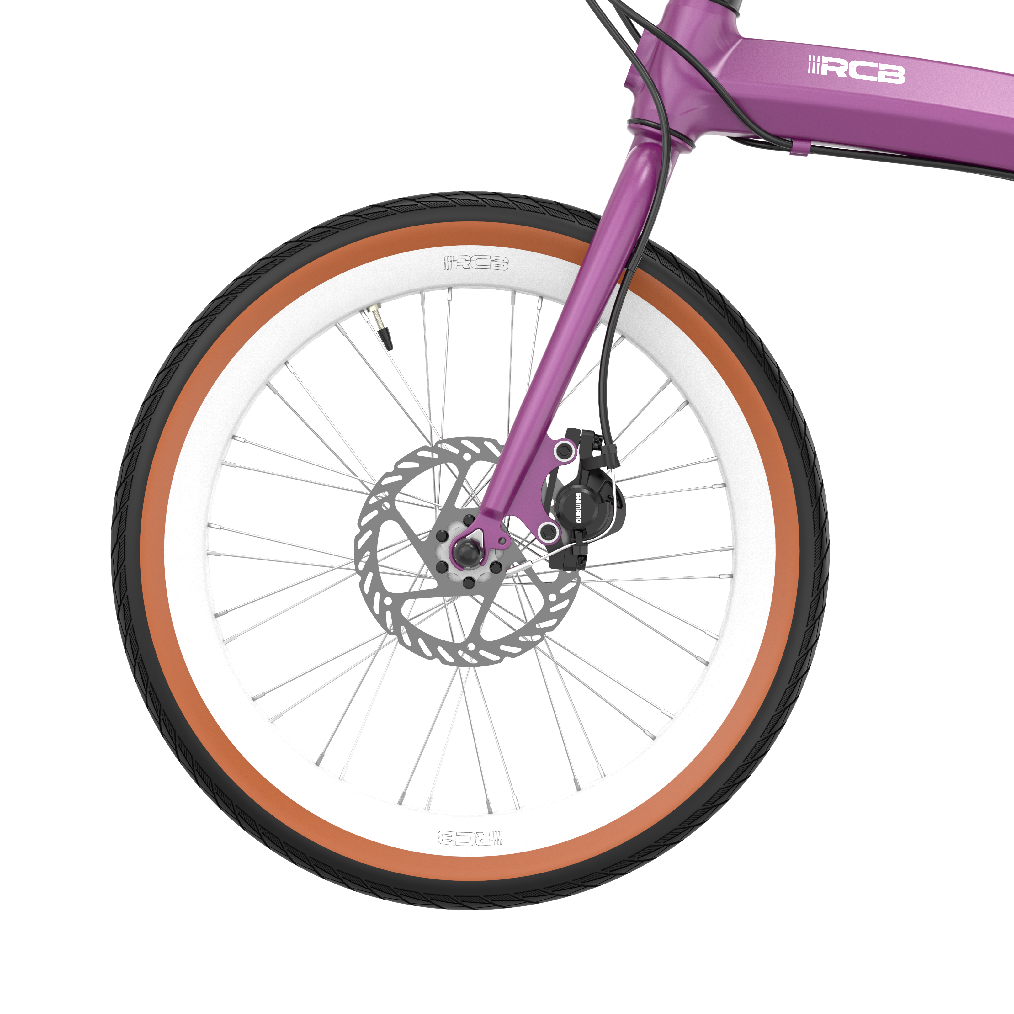 Bicicleta urbana portátil plegable RCB GK4 (no eléctrica)