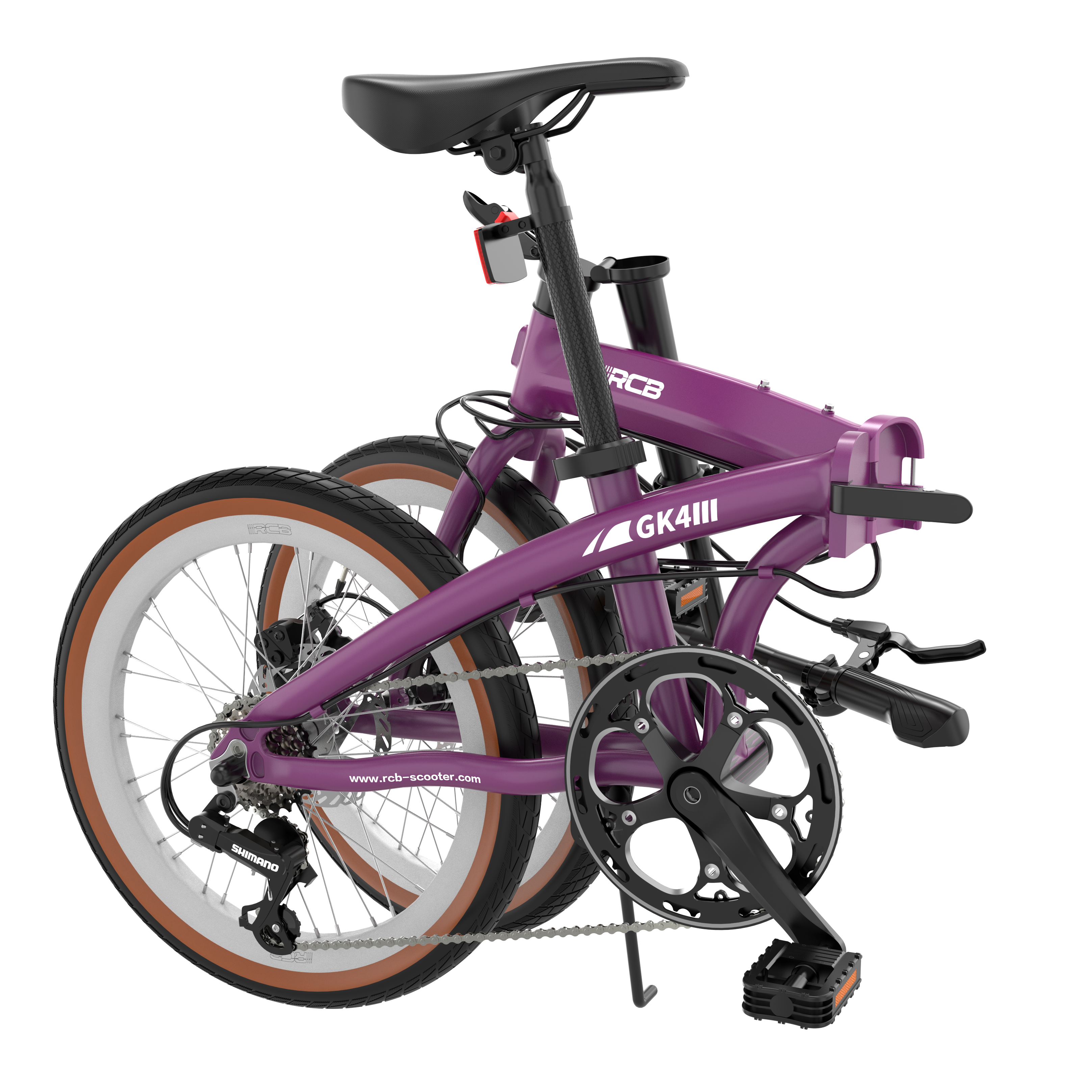 Bicicleta urbana portátil plegable RCB GK4 (no eléctrica)
