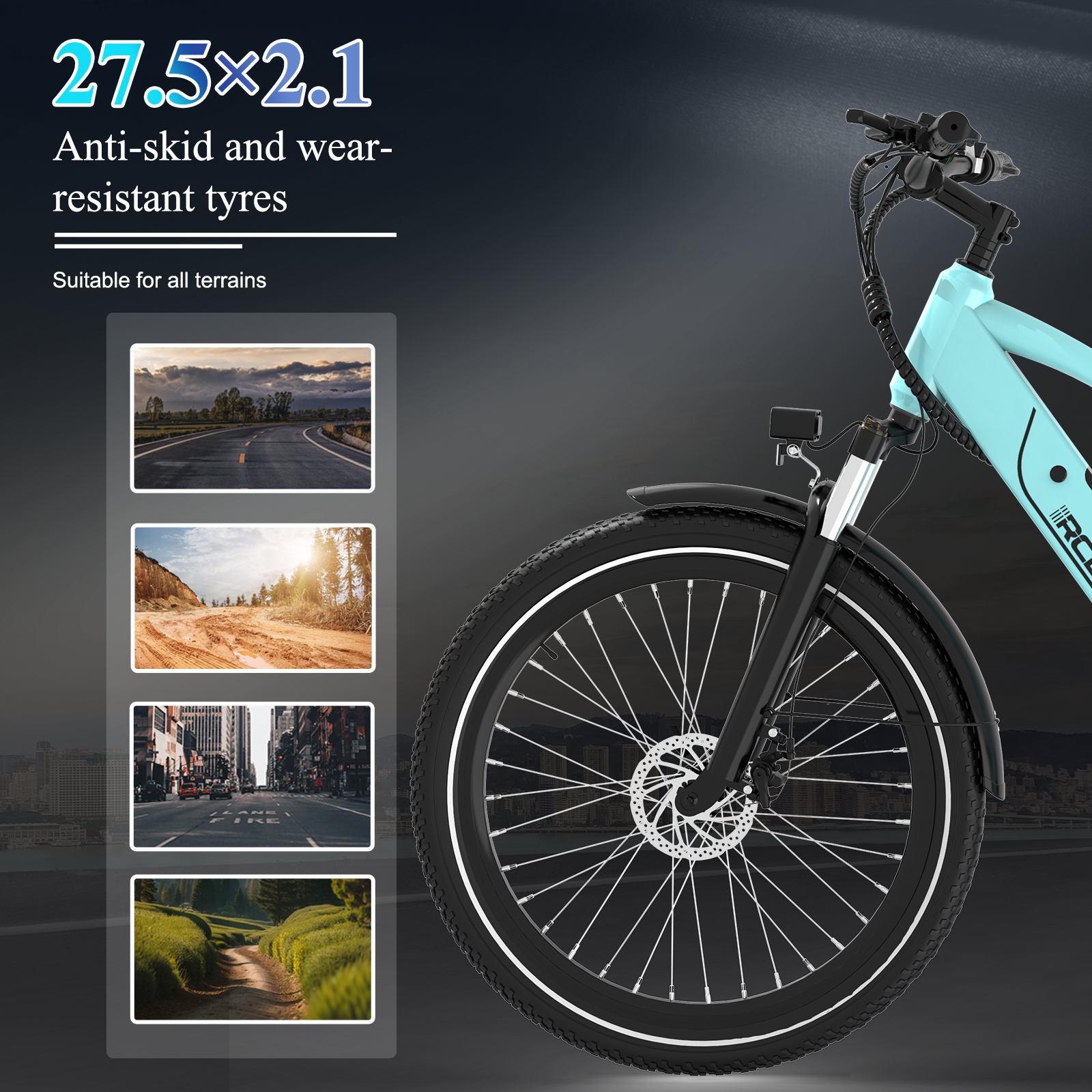 RCB G5 Elektrofahrrad für Erwachsene (RCB APP&NFC E-BIKE)