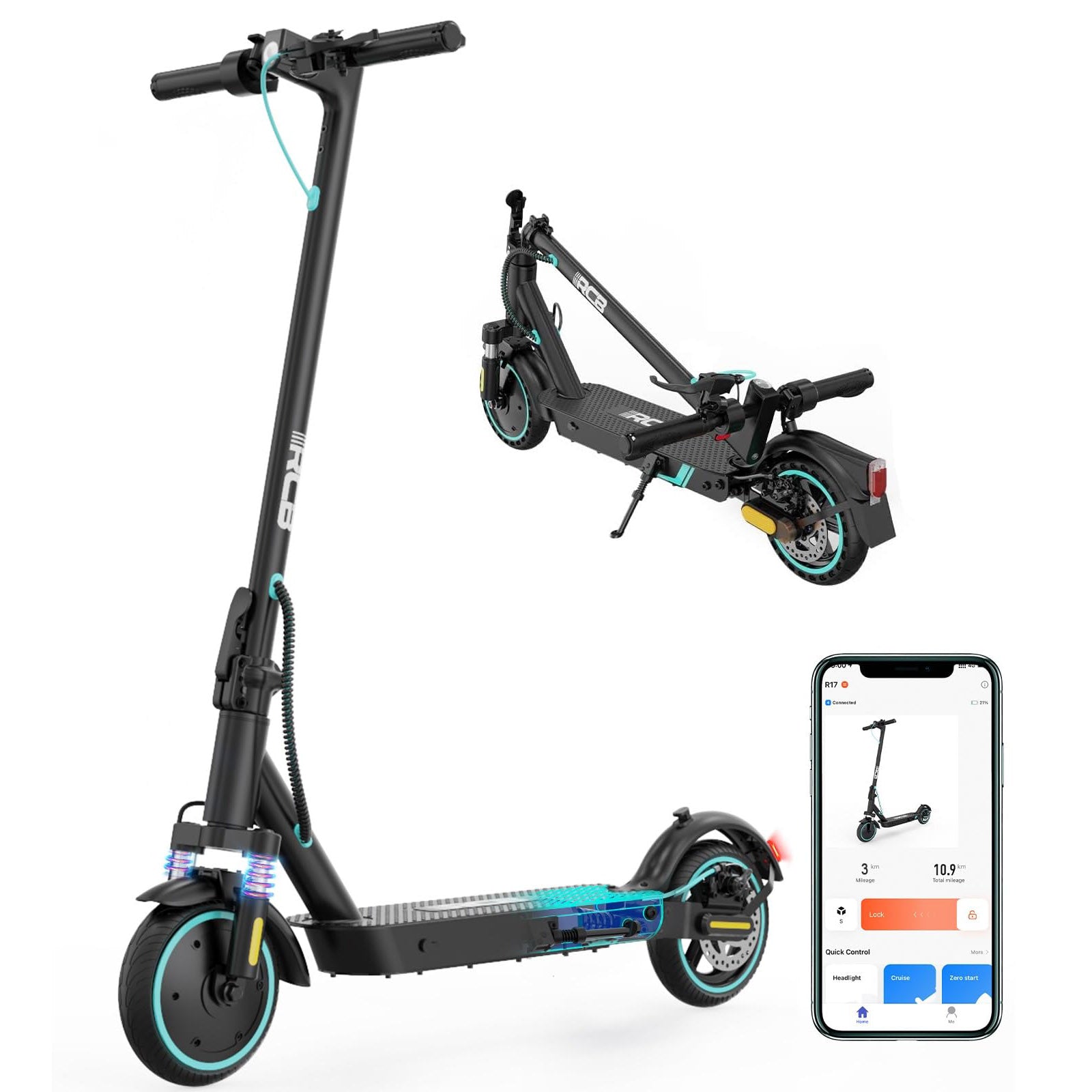 RCB R17 Elektroroller für Erwachsene